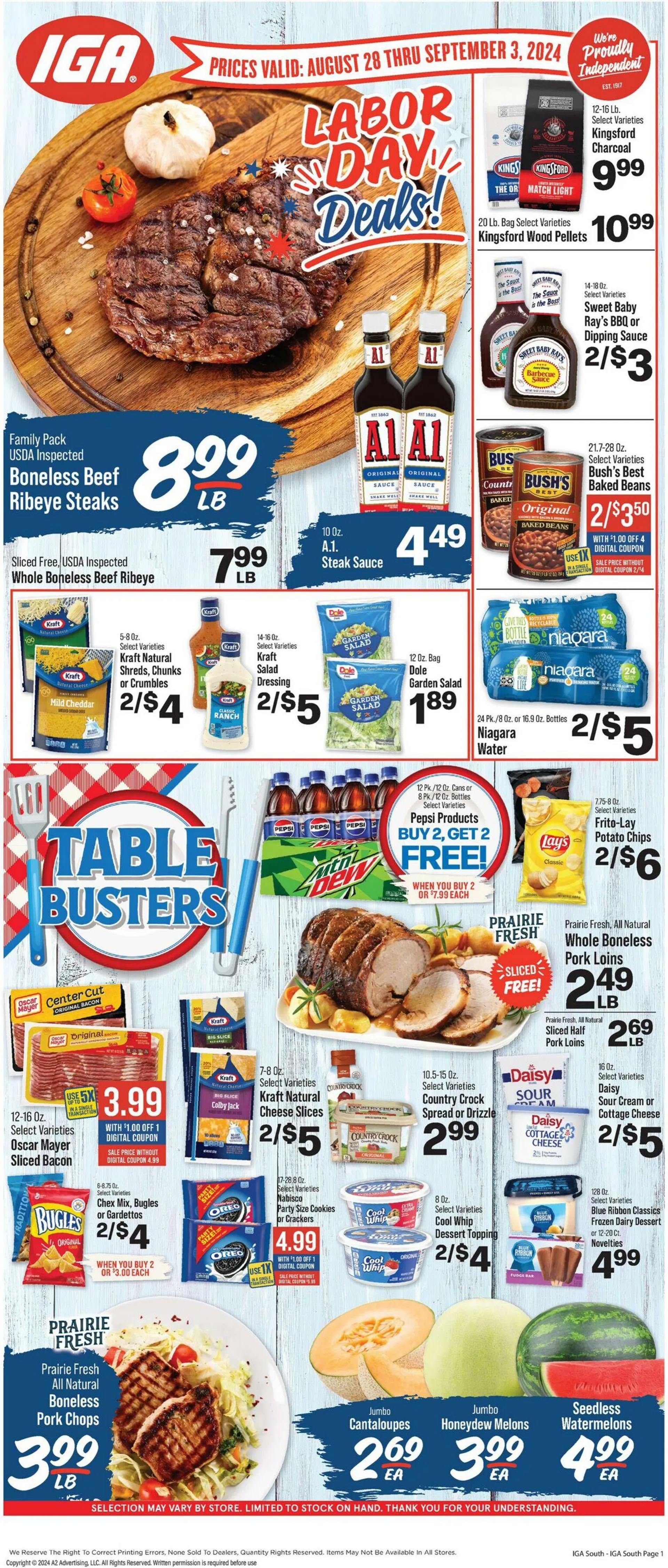 IGA Current weekly ad - 1