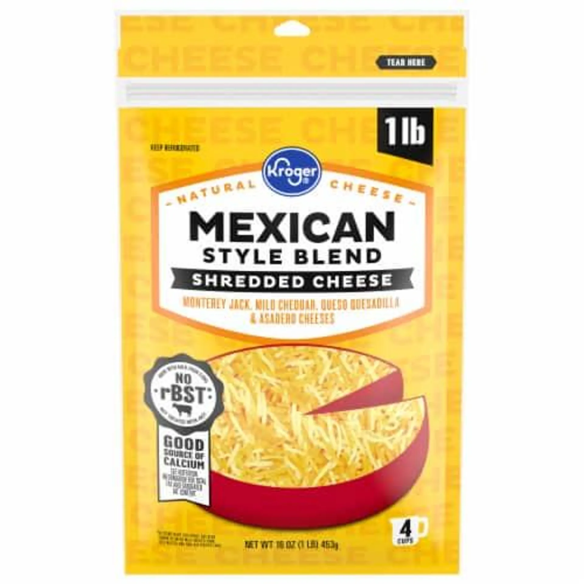 Kroger® Mexican Style Blend Shredded Cheese