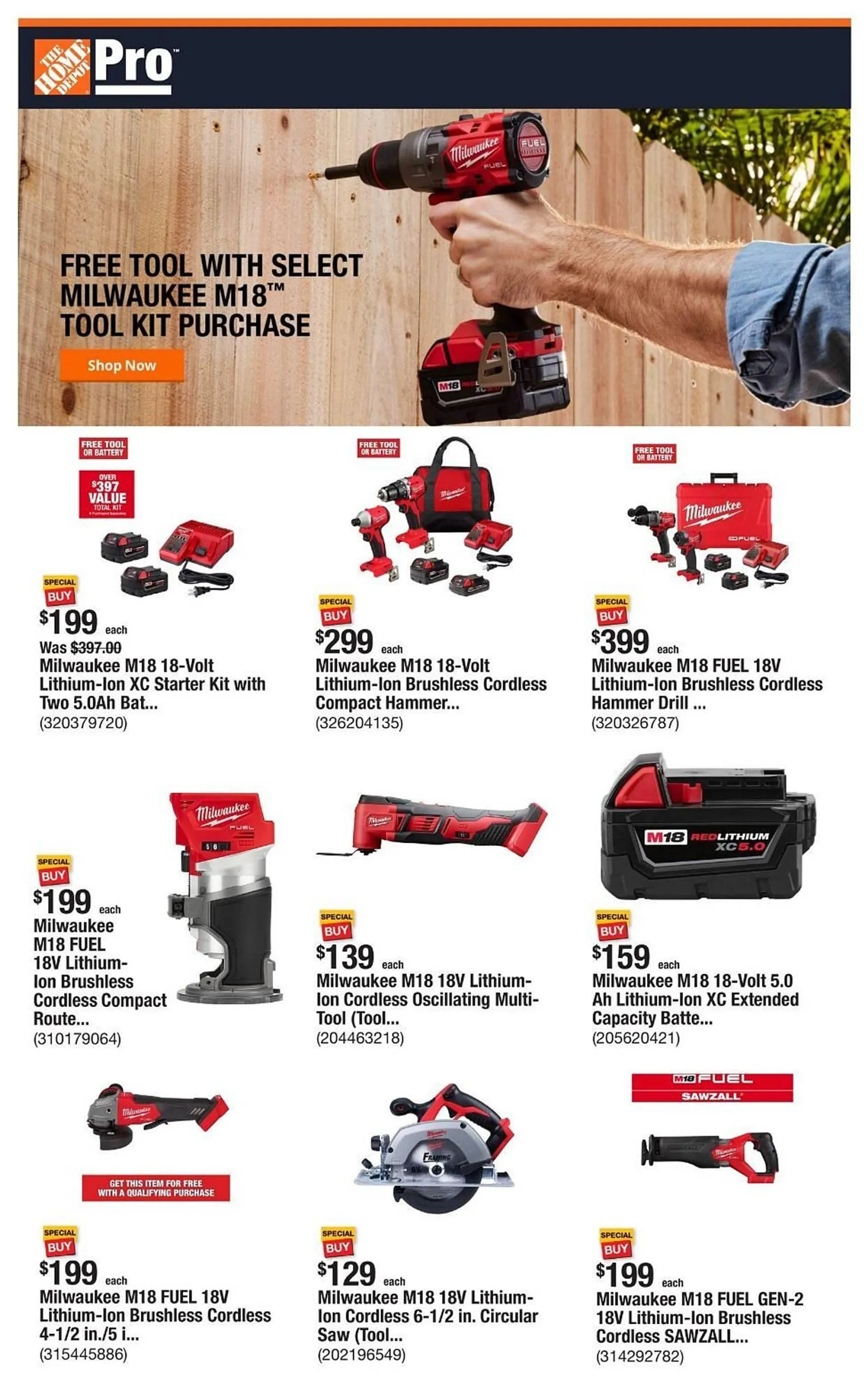 The Home Depot Weekly Ad - 1