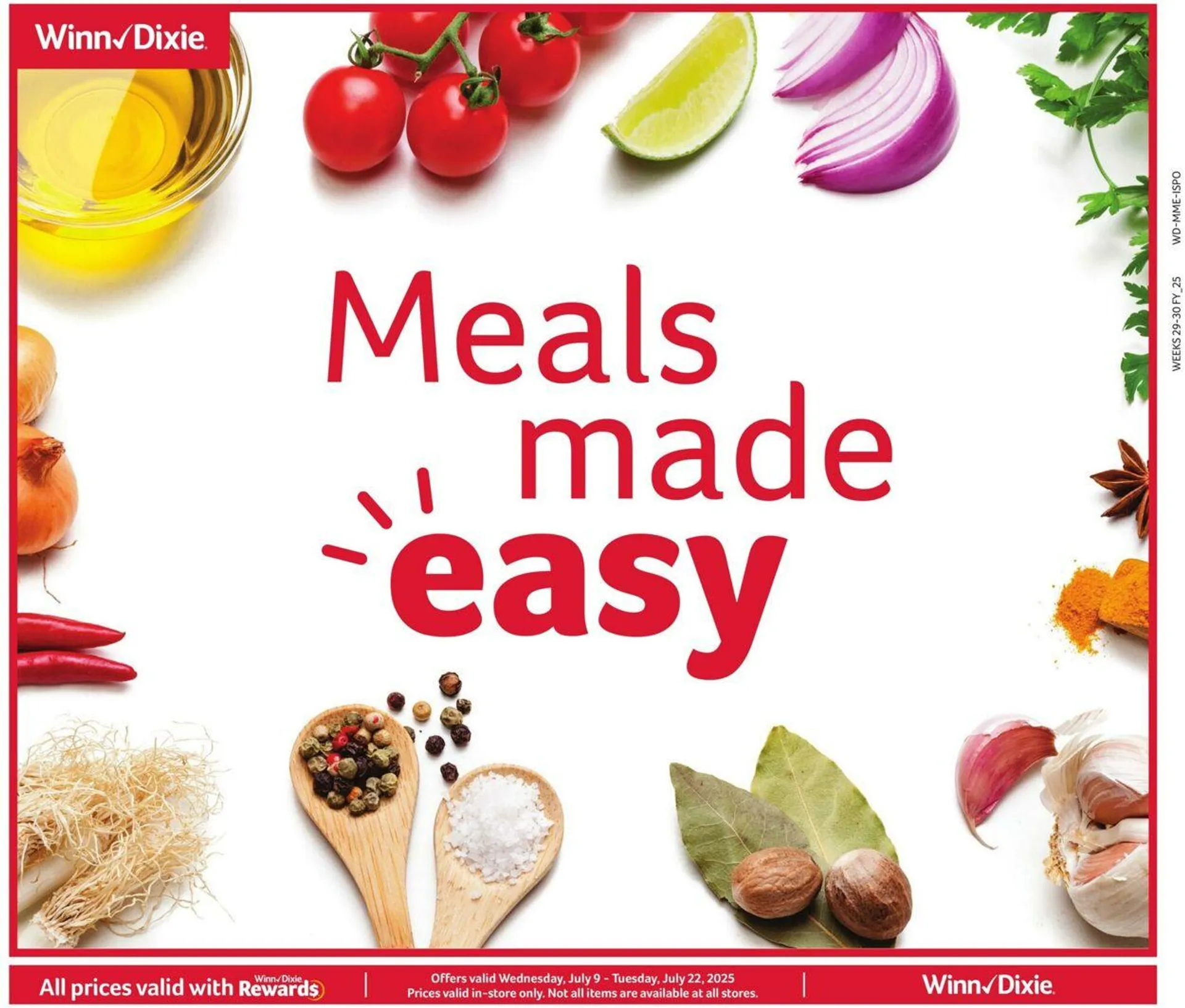 Catálogo de Winn Dixie Current weekly ad 9 de junio al 22 de julio 2025 - Página 1