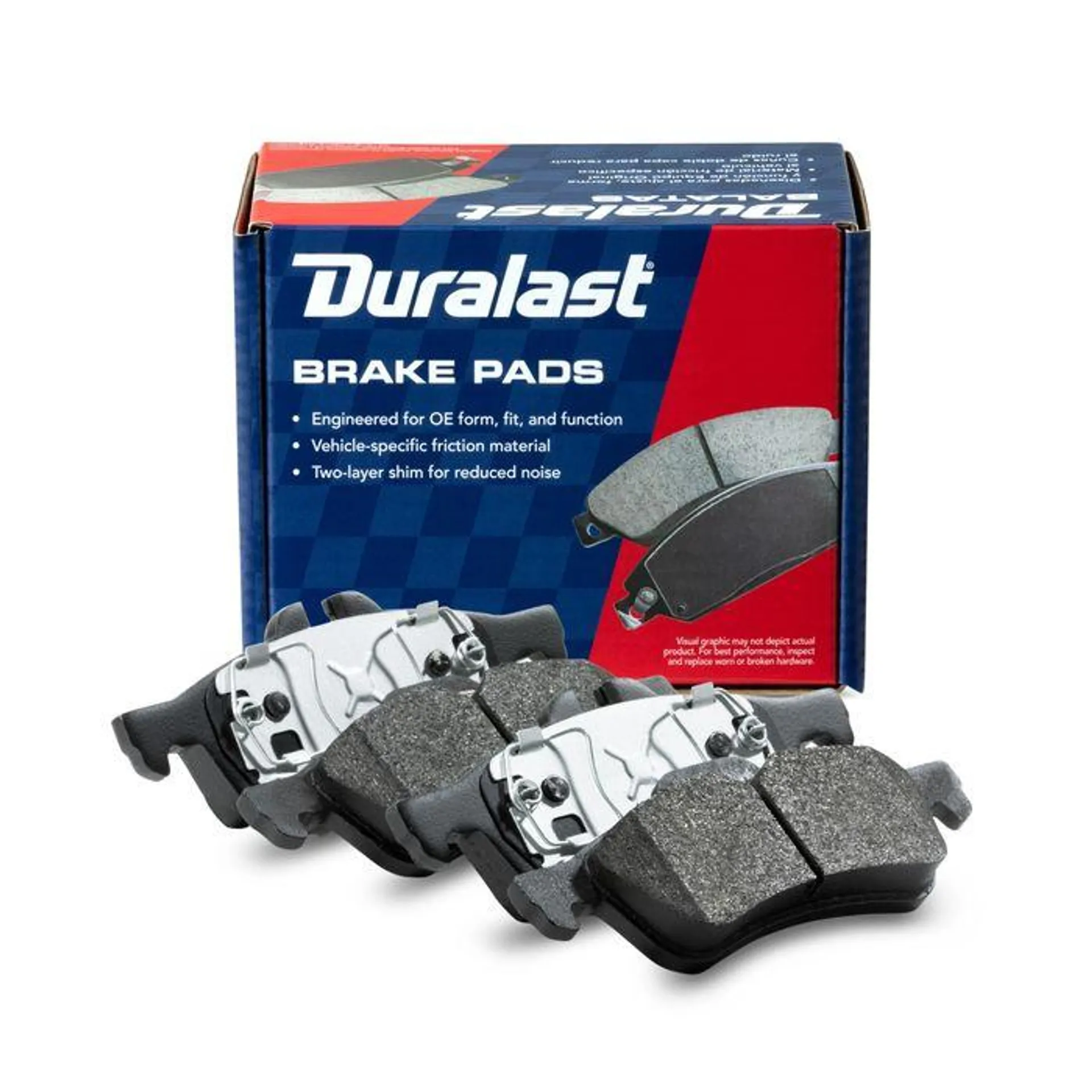 Duralast Semi-metallic Disc Brake Pad Set MKD1060