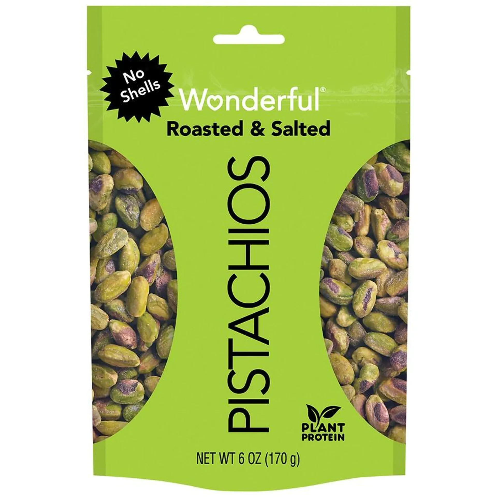 No Shell Pistachios Roasted & Salted