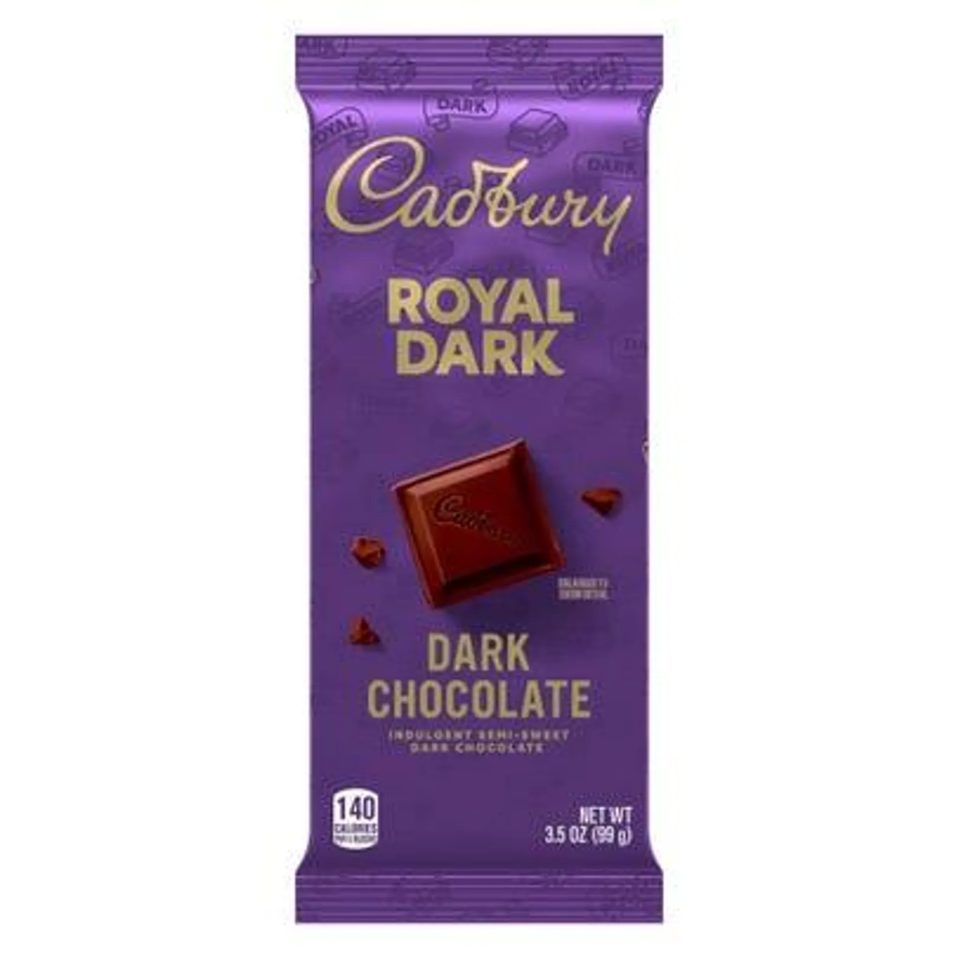 Cadbury Royal Dark Indulgent Semi-Sweet Dark Chocolate Bar - 3.5 oz