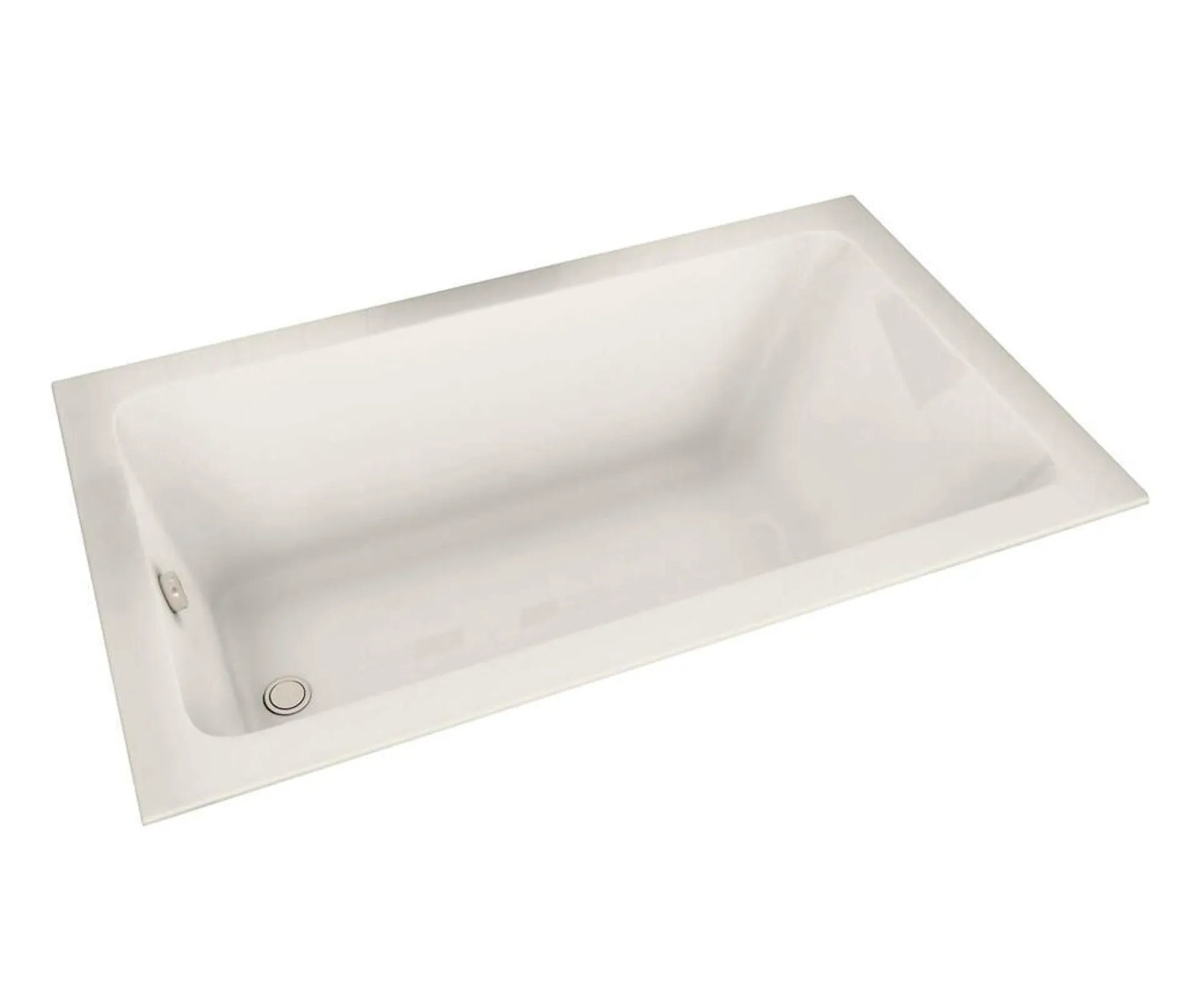 MAAX® Skybox 72"W x 36"D x 23-5/8"H Biscuit Soaking Bathtub