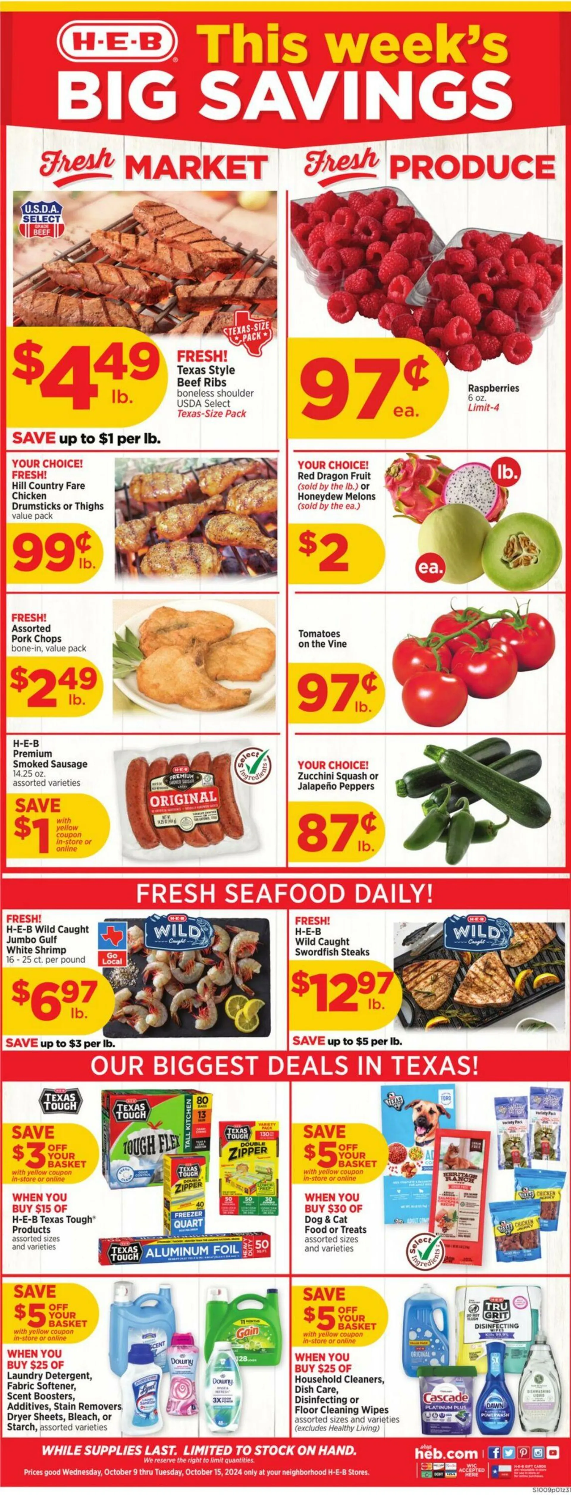 H-E-B Current weekly ad - 1