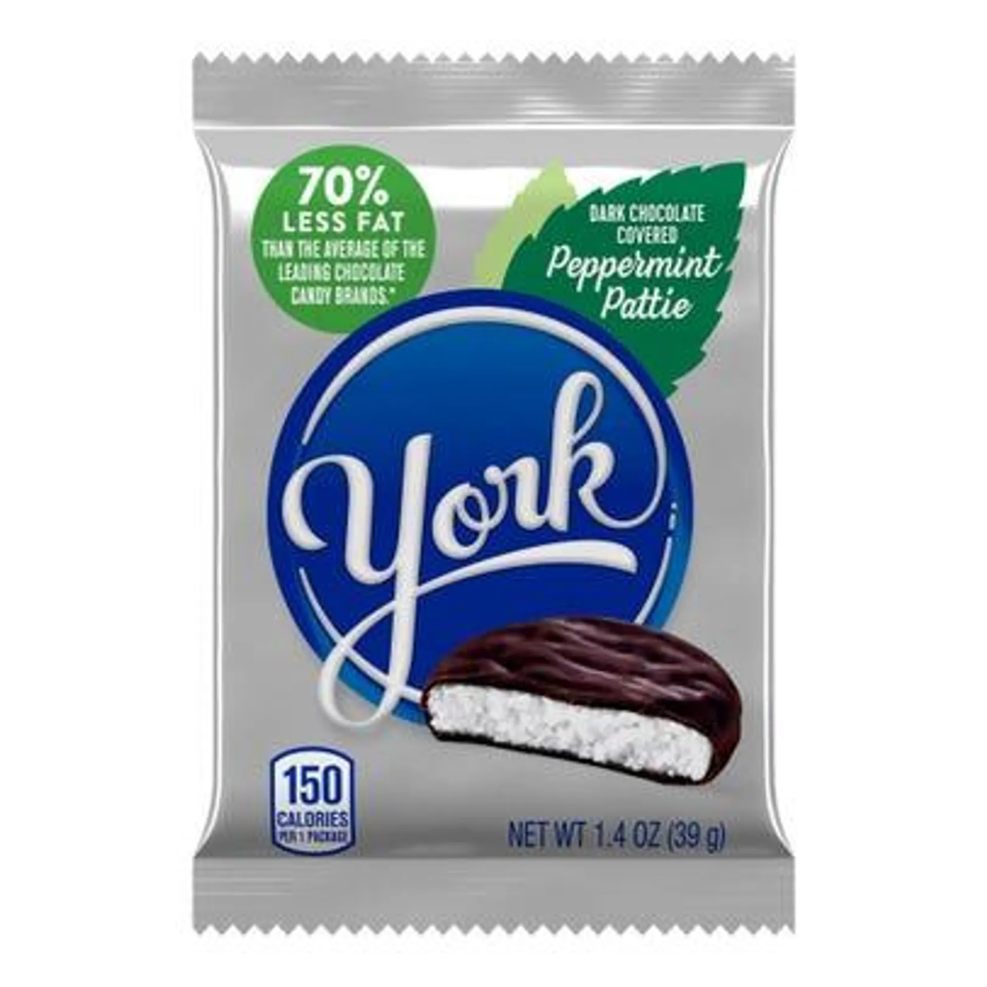 York Peppermint Patties Candy Pack - Dark Chocolate, 1.4 oz