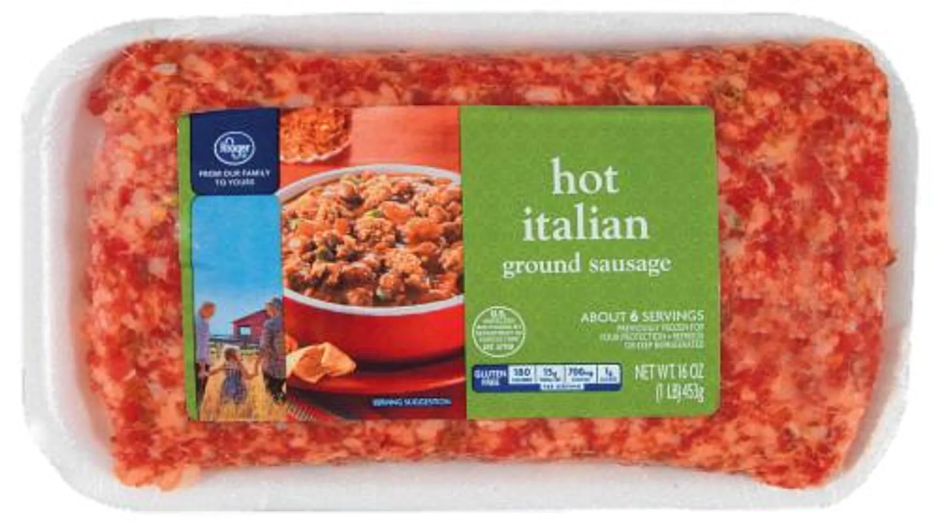 Kroger® Hot Italian Ground Sausage