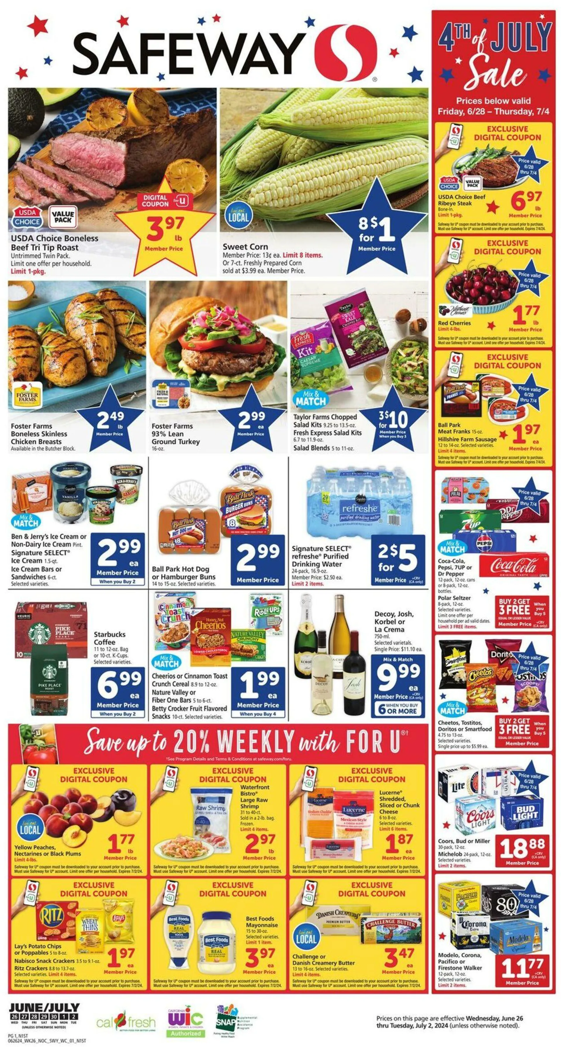 Safeway Current weekly ad - 1