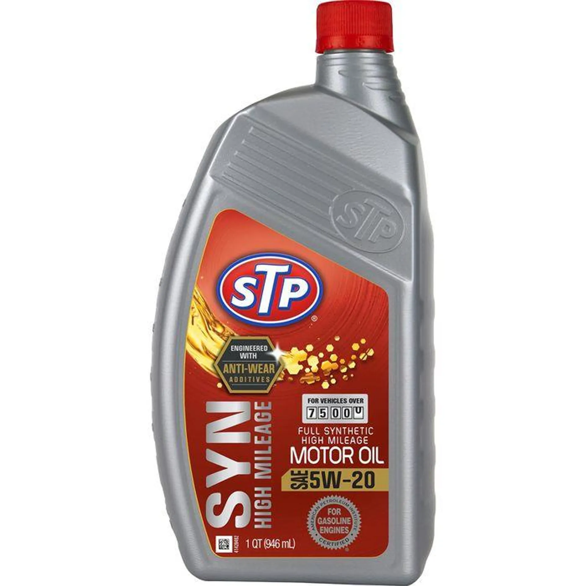 STP High Mileage Full Synthetic Engine Oil 5W-20 1 Quart