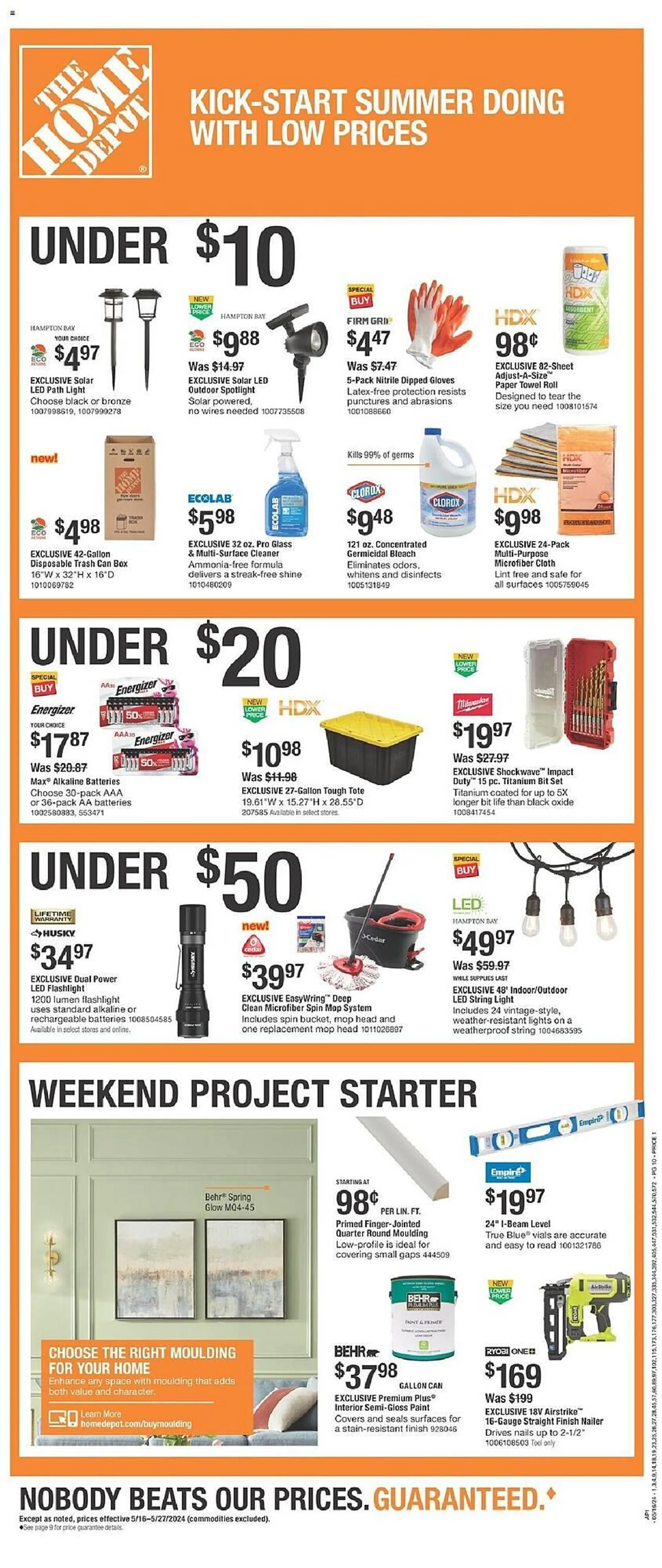 Catálogo de The Home Depot Weekly Ad 16 de mayo al 27 de mayo 2024 - Página 10