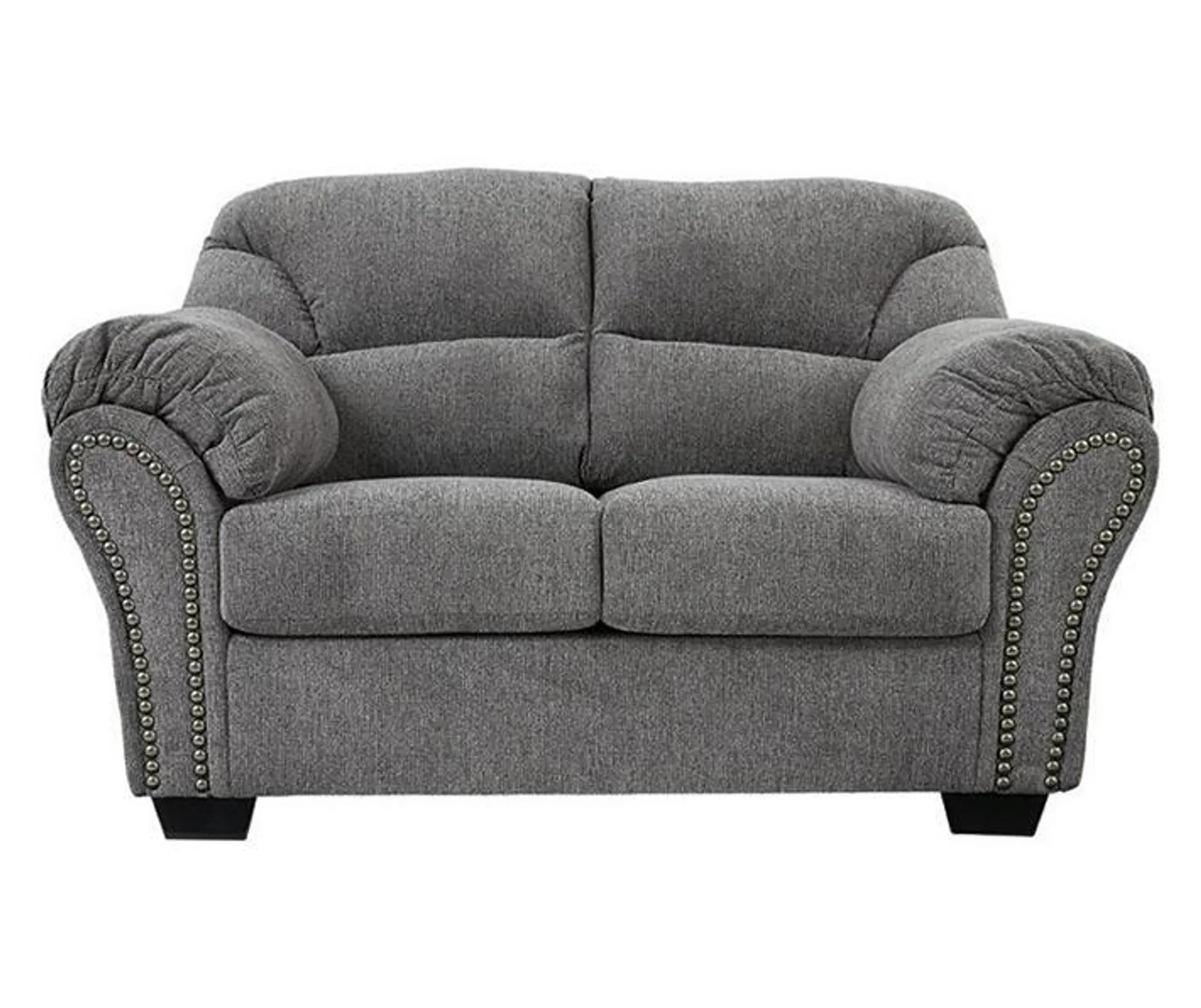 Allmaxx Pewter Loveseat