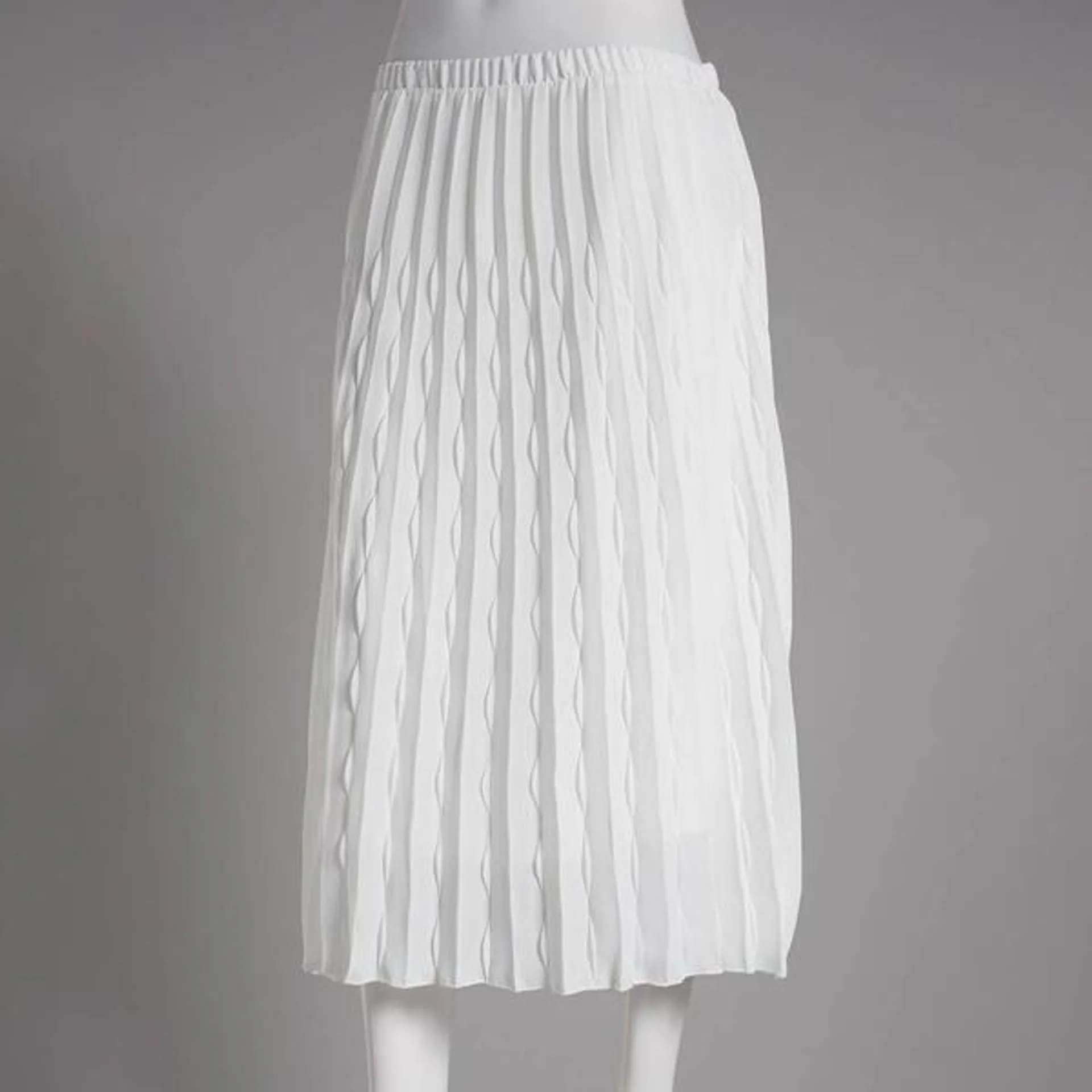 Womens Nanette Lepore Woven Pleated Skirt