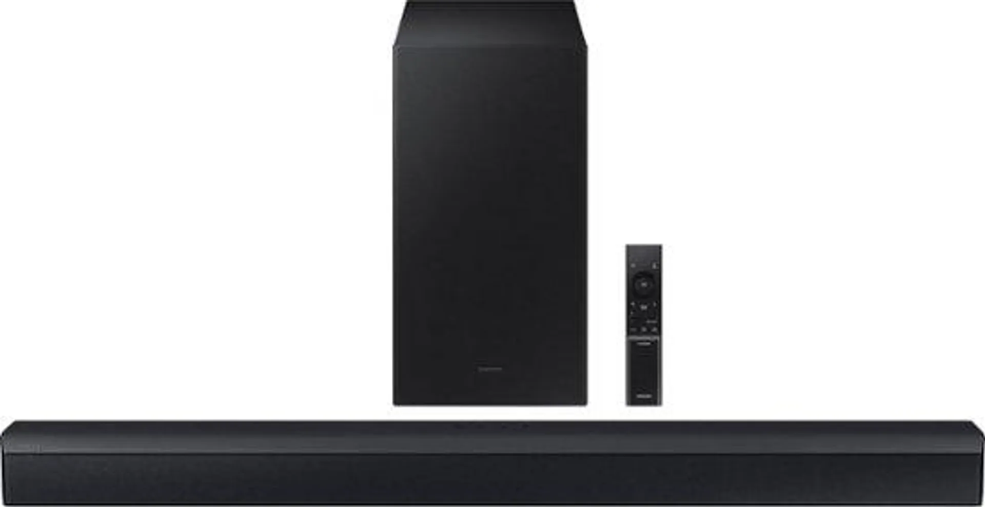 Samsung - HW-C450 2.1 Channel B-Series Soundbar with Wireless Subwoofer, DTS Virtual: X - Titan Black