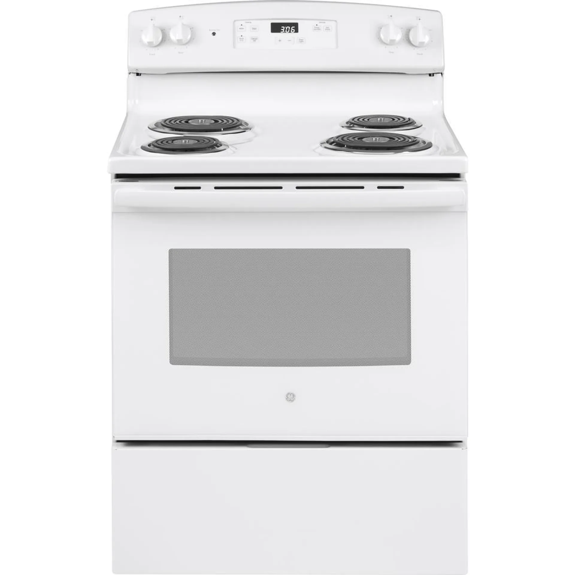 GE Appliances JBS360DMWW 30" Free-Standing Electric Range - White