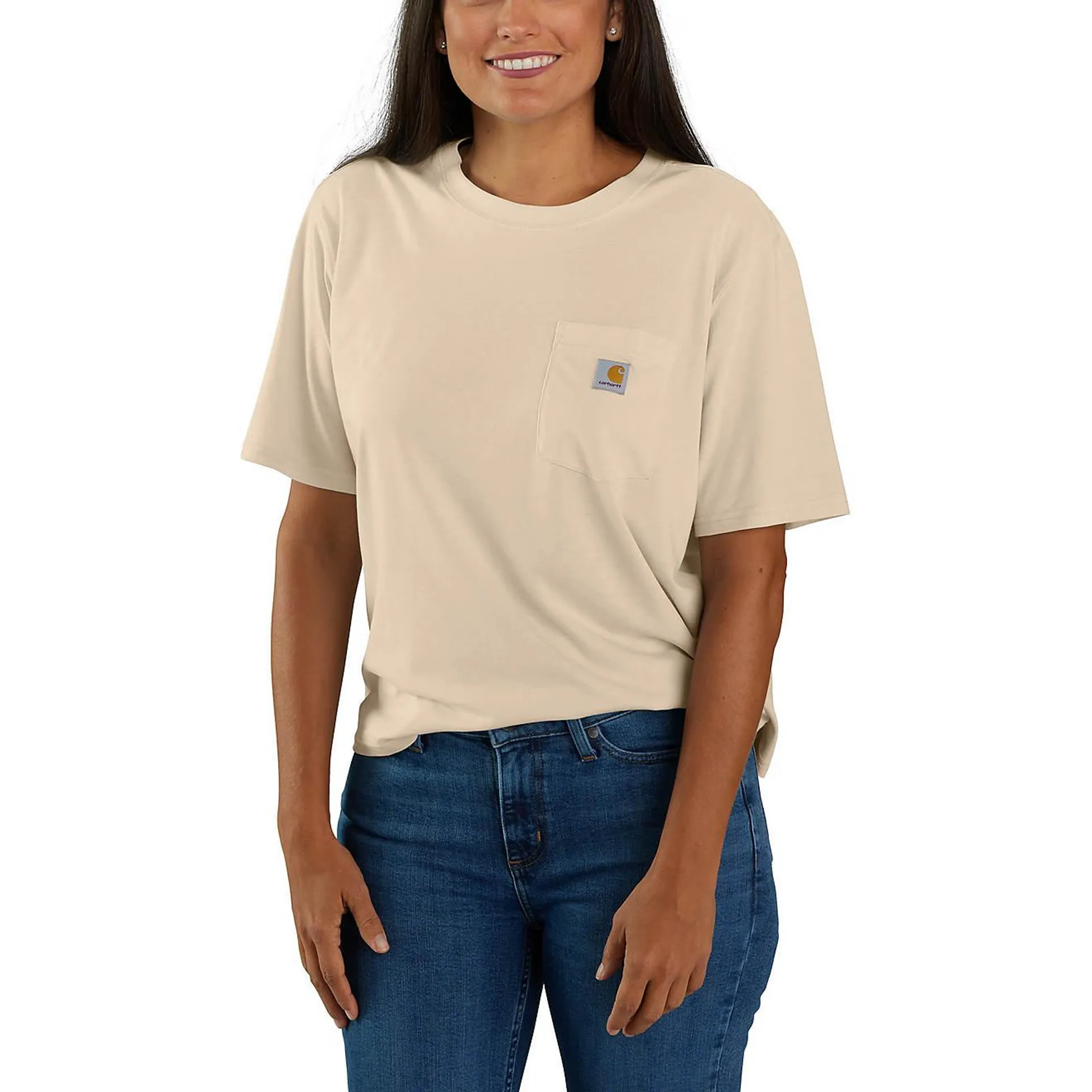 Carhartt Women's Loose Fit Lightweight Crew Neck Short Sleeve T-shirt