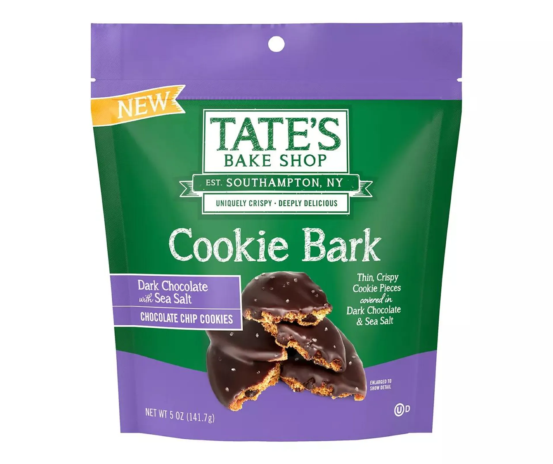 Dark Chocolate & Sea Salt Cookie Bark, 5 Oz.