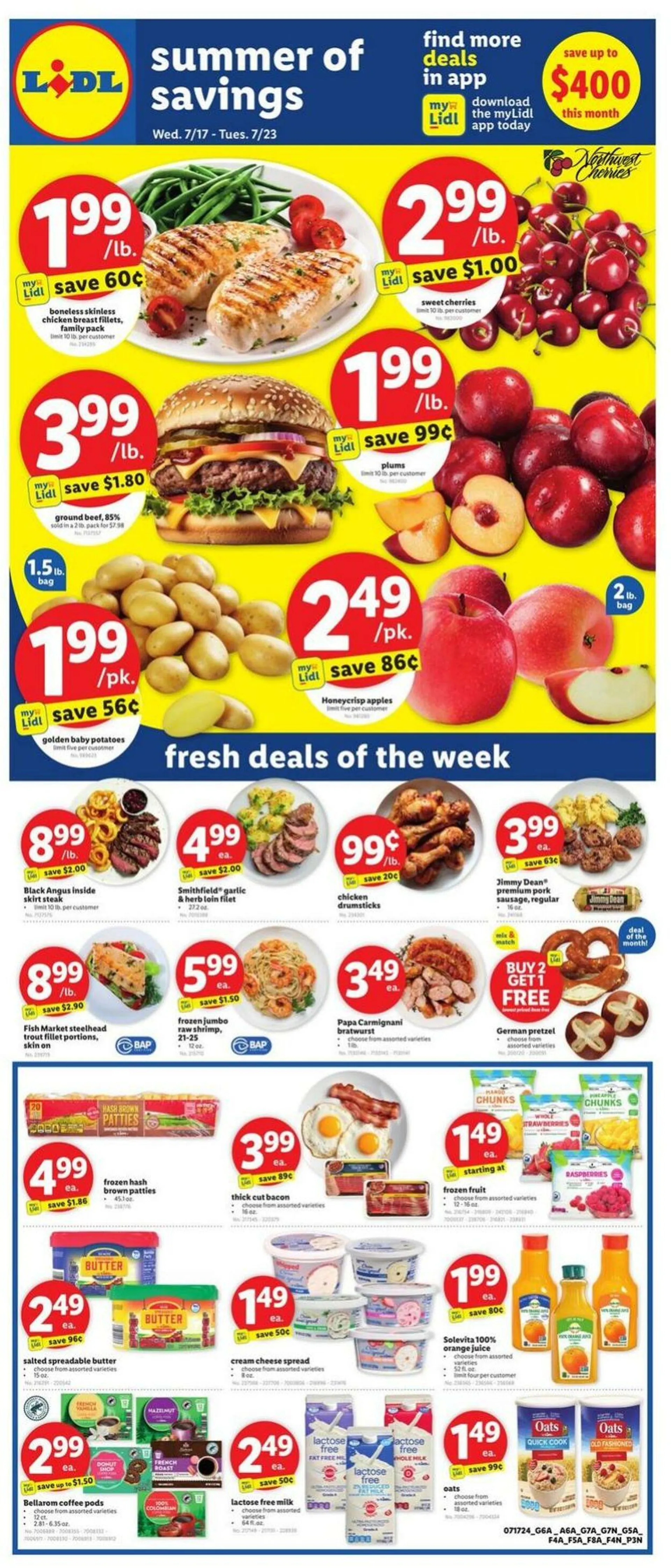 Lidl Current weekly ad - 1