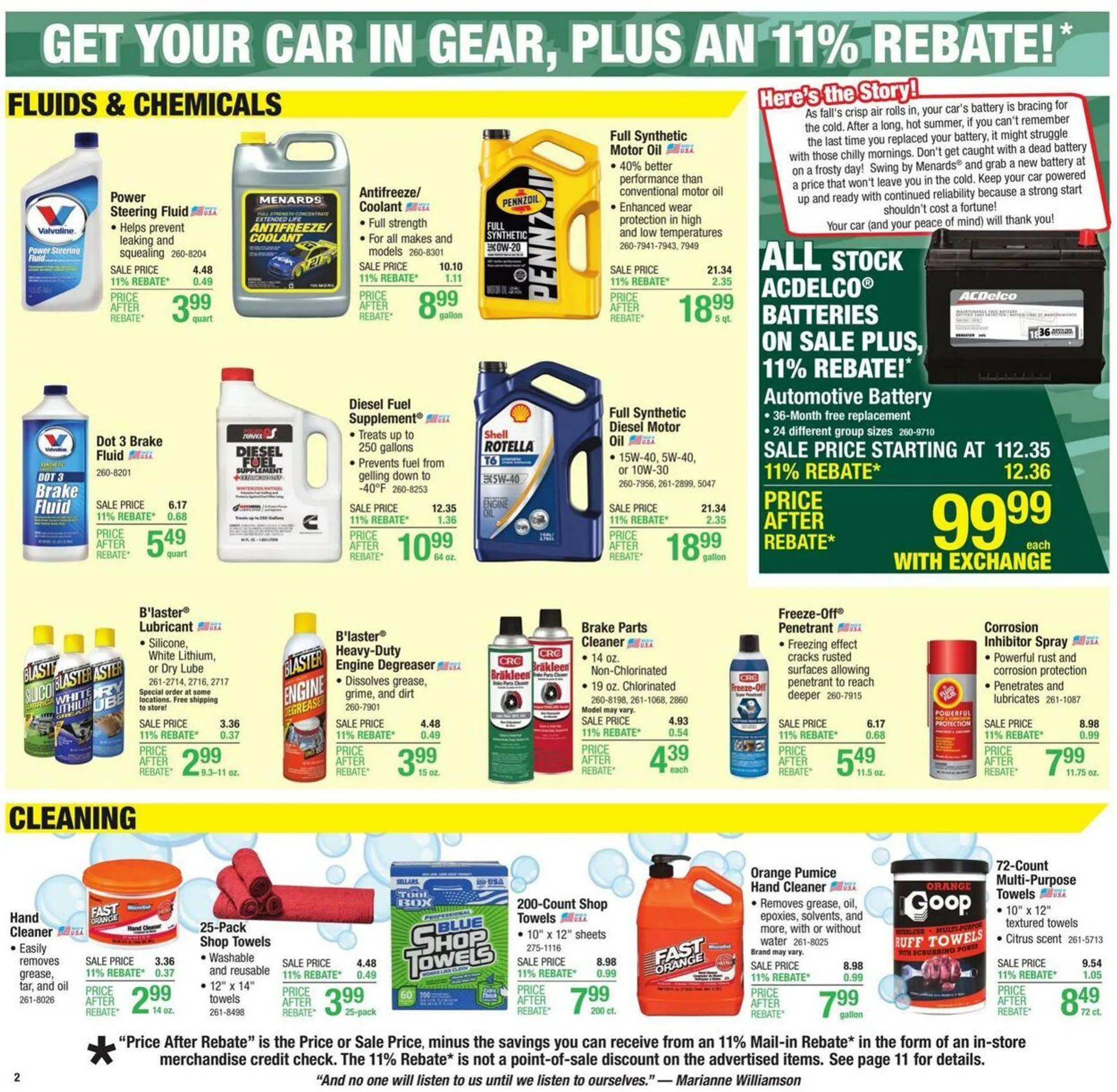 Catálogo de Menards Current weekly ad 23 de octubre al 3 de noviembre 2024 - Página 3