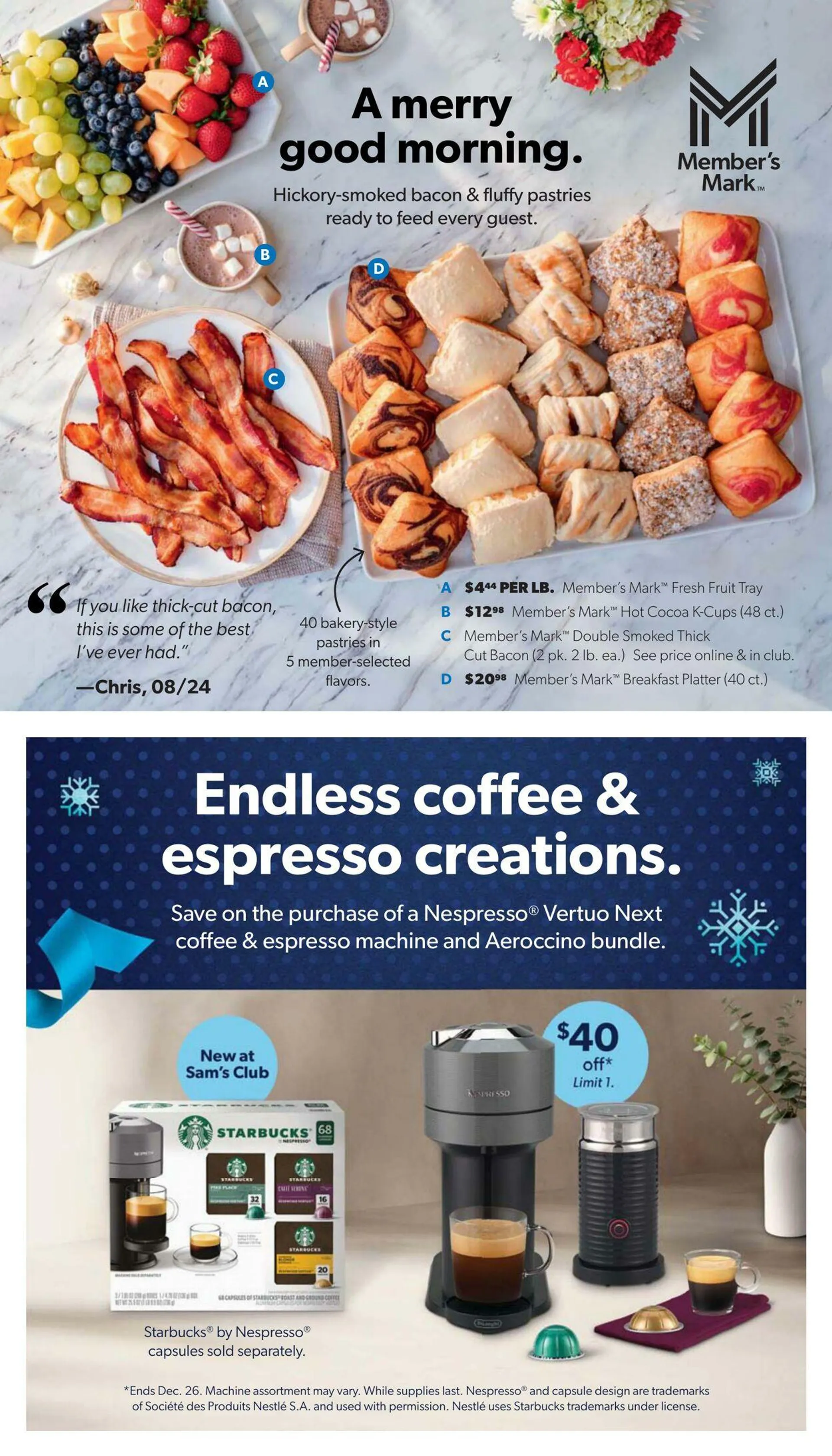 Weekly ad Sam's Club - Christmas 2024 from December 4 to December 26 2024 - Page 32