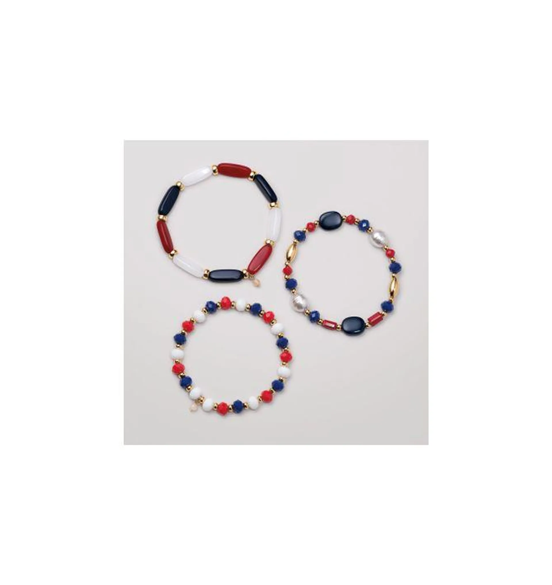 Summer Americana Bracelet Set