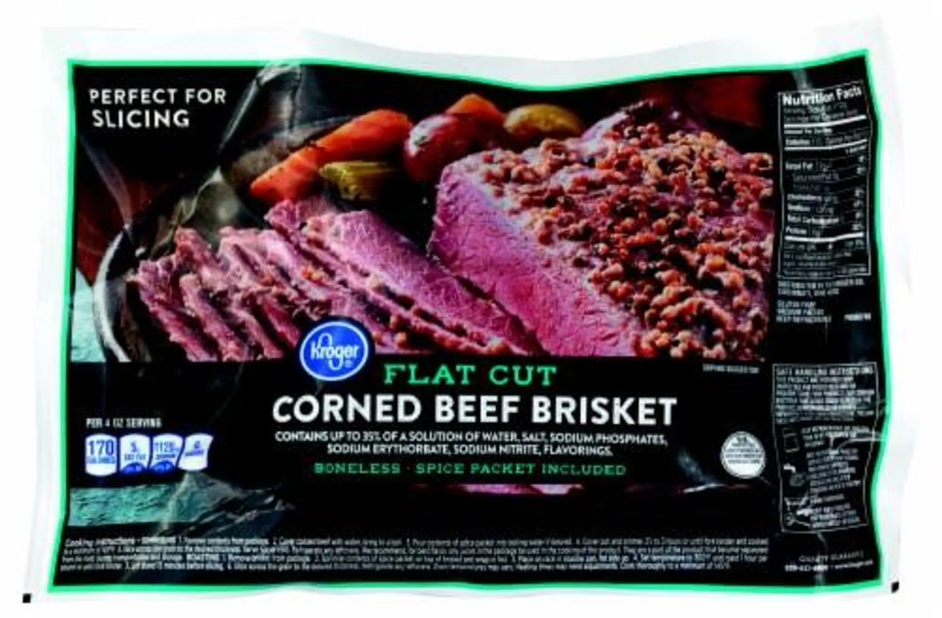 Kroger® Flat Cut Corned Beef Brisket