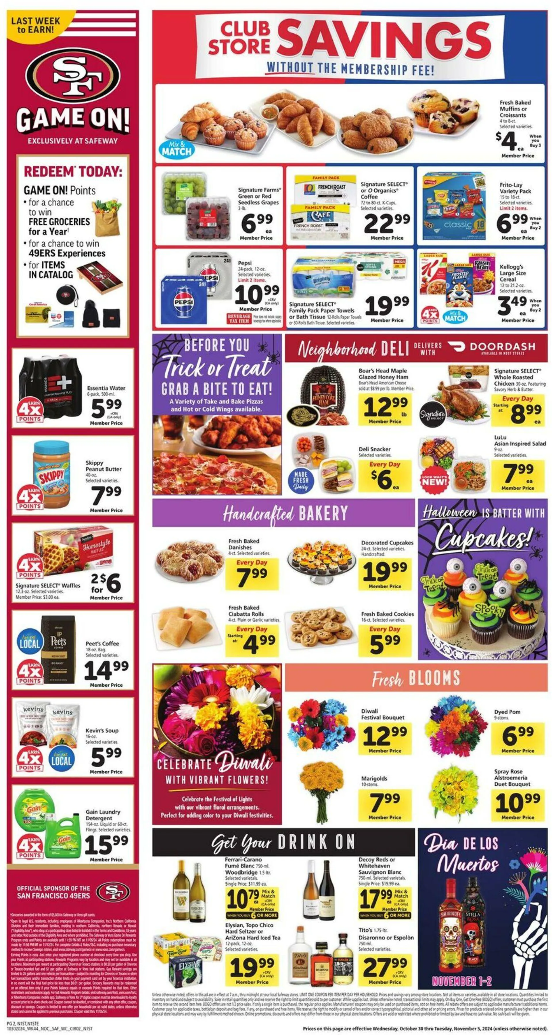 Catálogo de Safeway Current weekly ad 30 de octubre al 5 de noviembre 2024 - Página 2