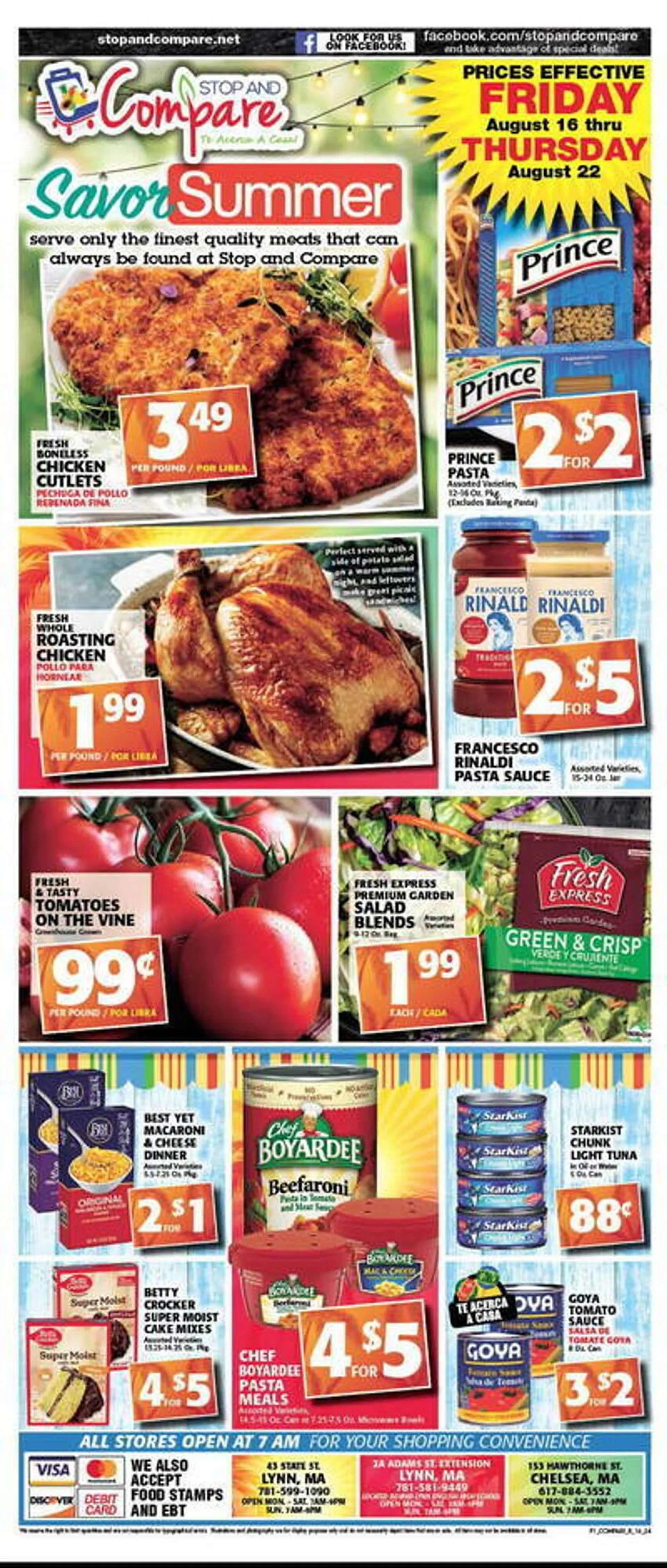 Stop and Compare Markets Weekly Ad - 1