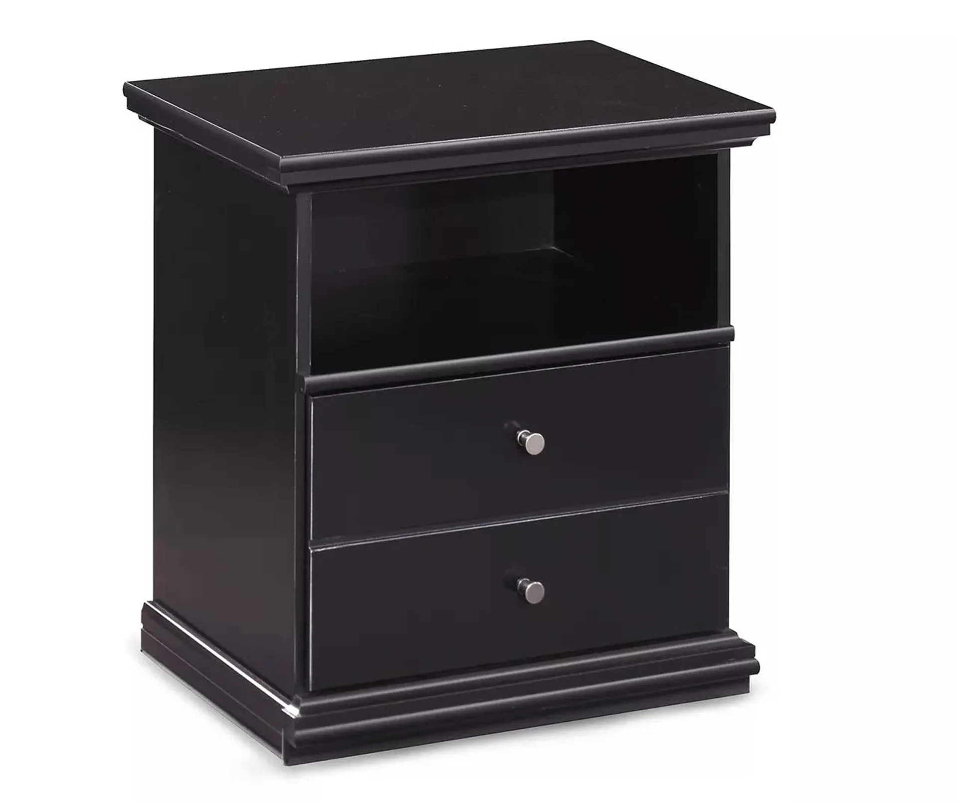 Maribel Black Nightstand