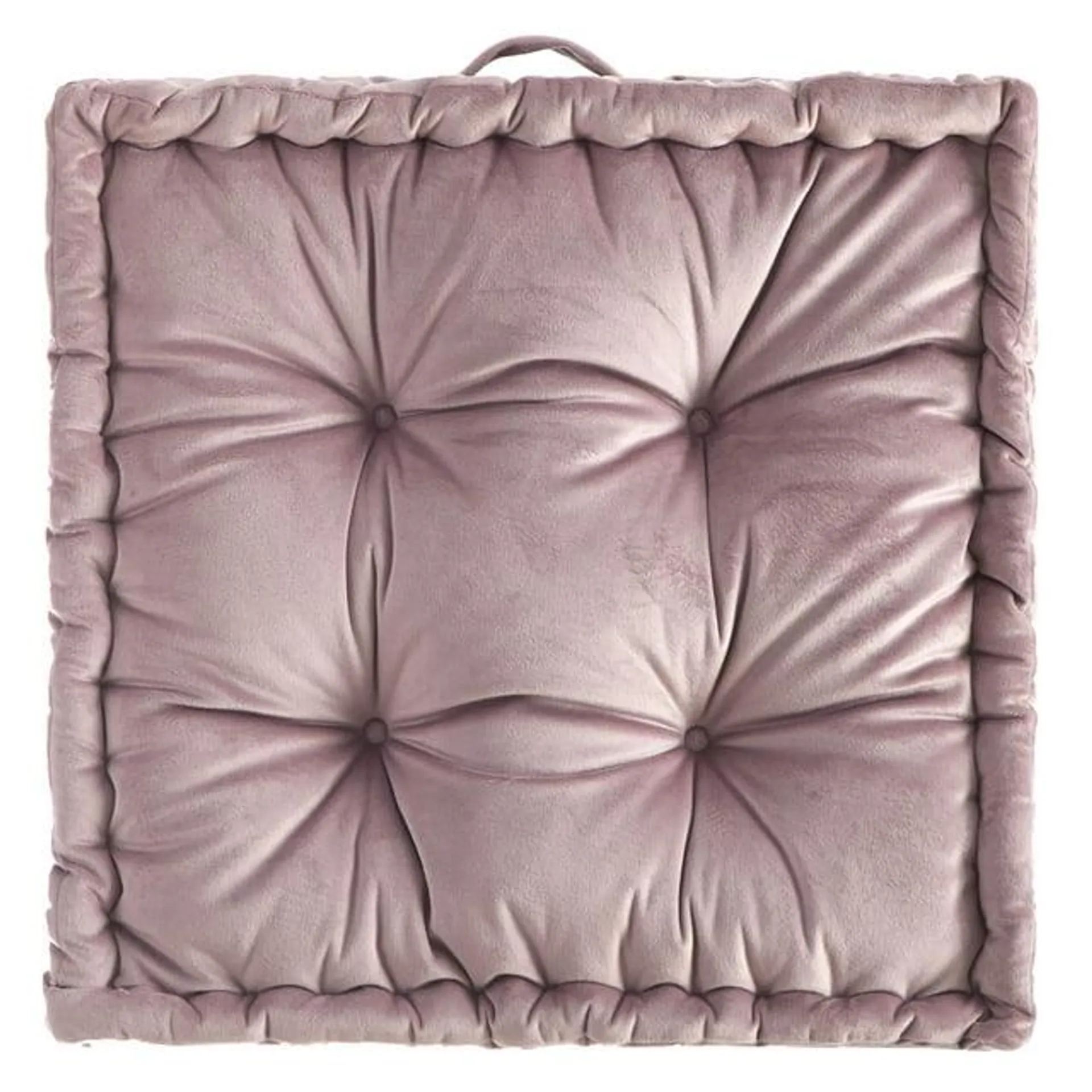 Stylehouse 20" x 20" Burnished Lilac Decorative Floor Pillow