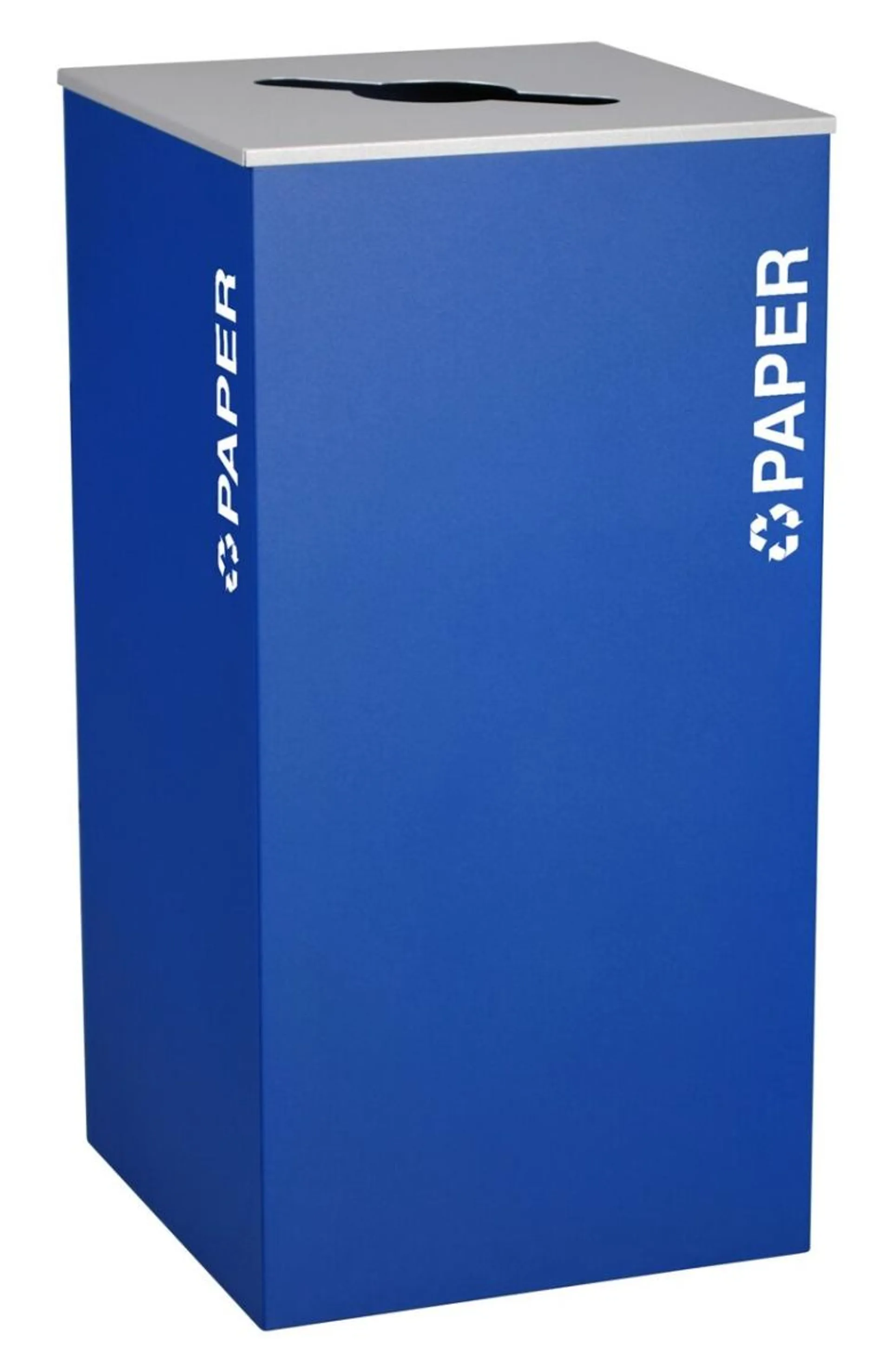 Ex-Cell Kaiser LLC Ex-Cell Kaiser RC-KD36-P RYX 36 Gallon Paper Recycling Bin, Royal