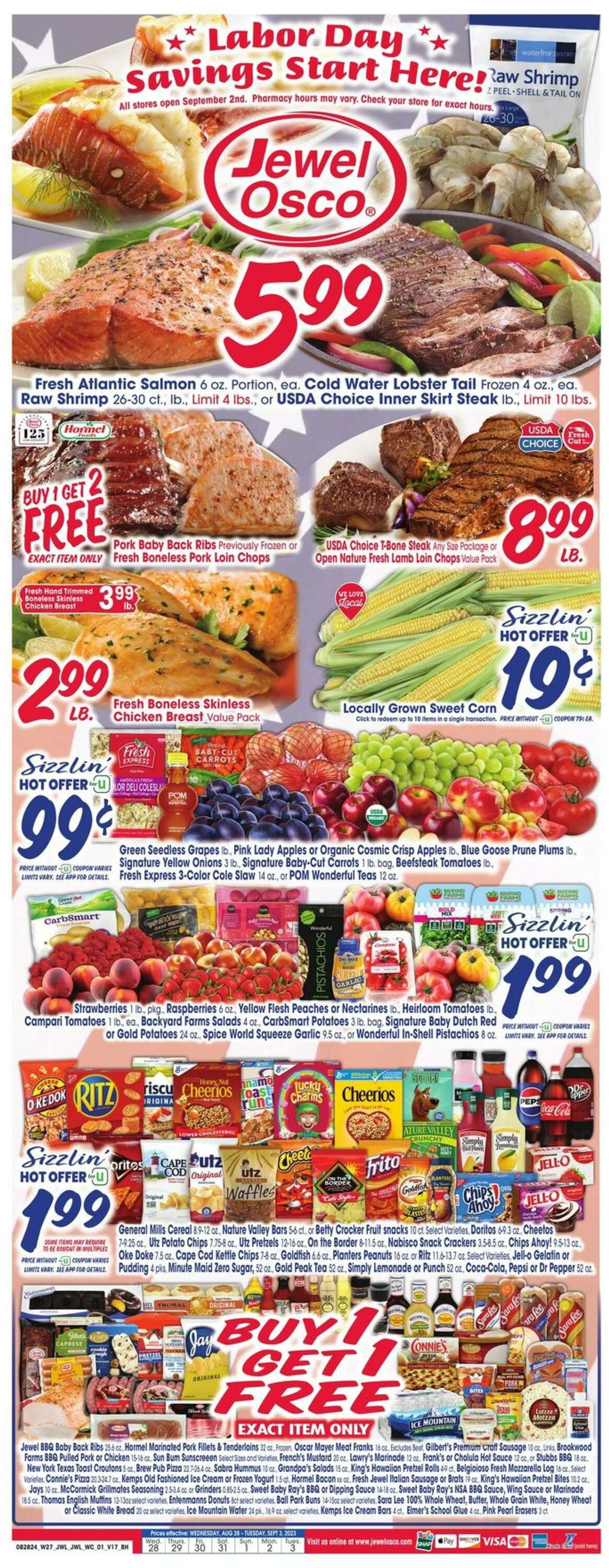 Jewel Osco Current weekly ad - 1