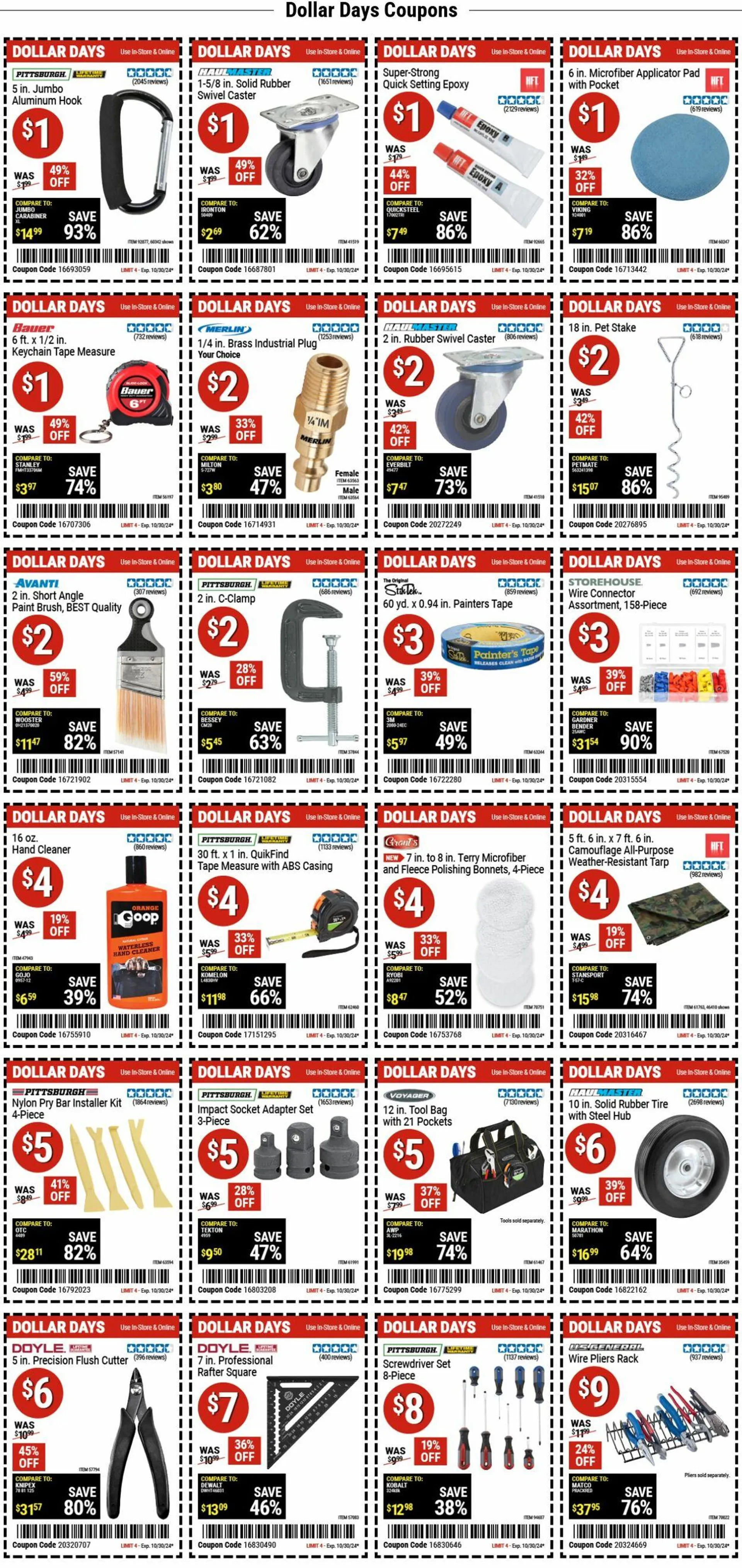 Harbor Freight Current weekly ad - 1