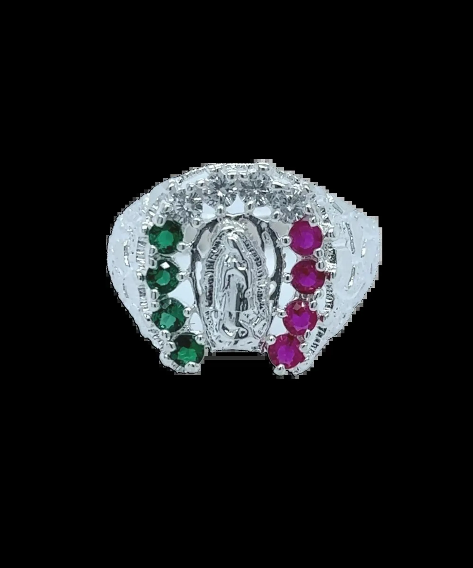 Anillo Virgen Mex Plata