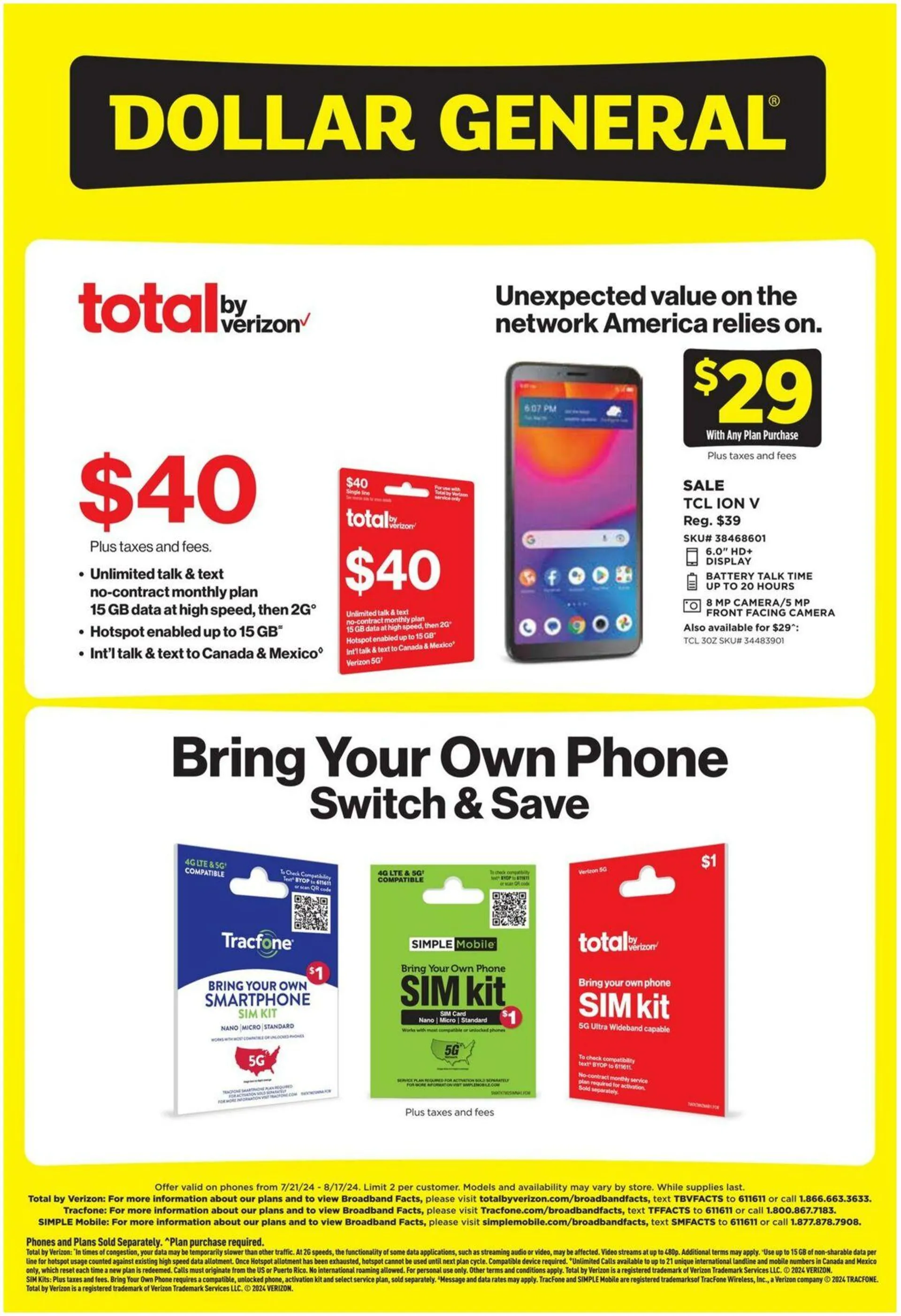 Dollar General Current weekly ad - 1