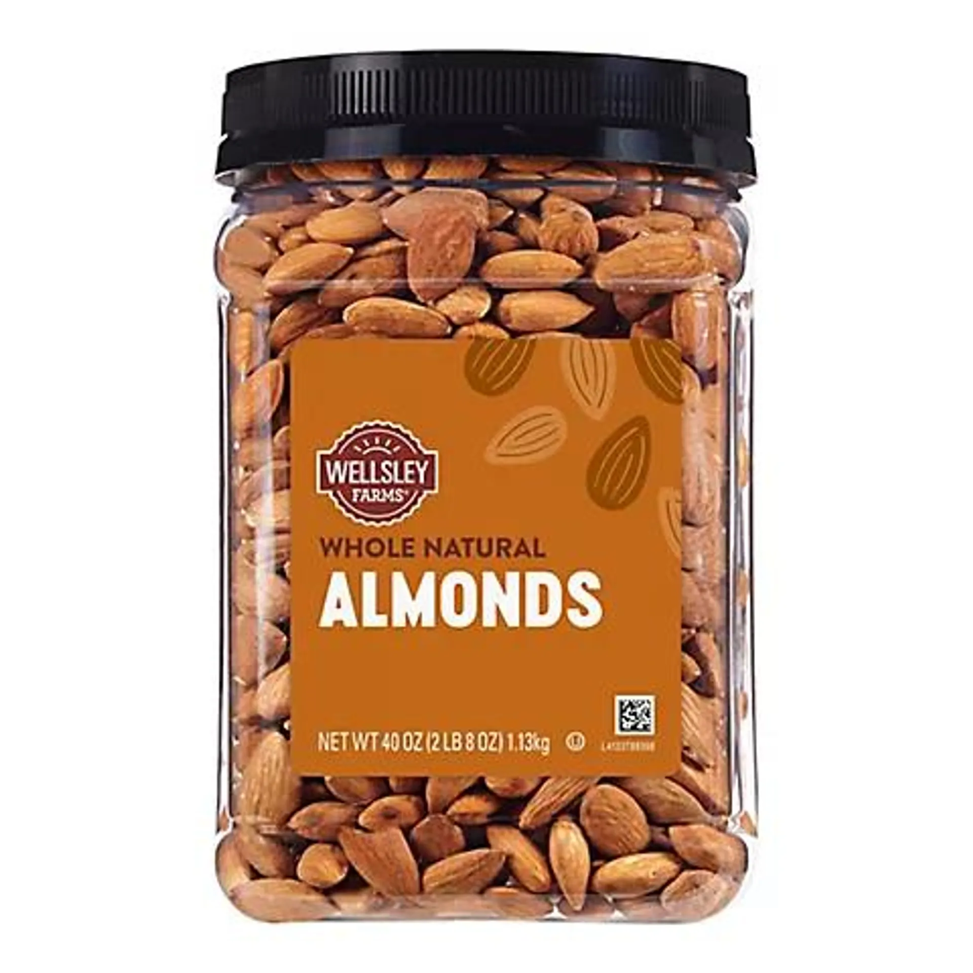 Wellsley Farms Whole Almonds, 40 oz.