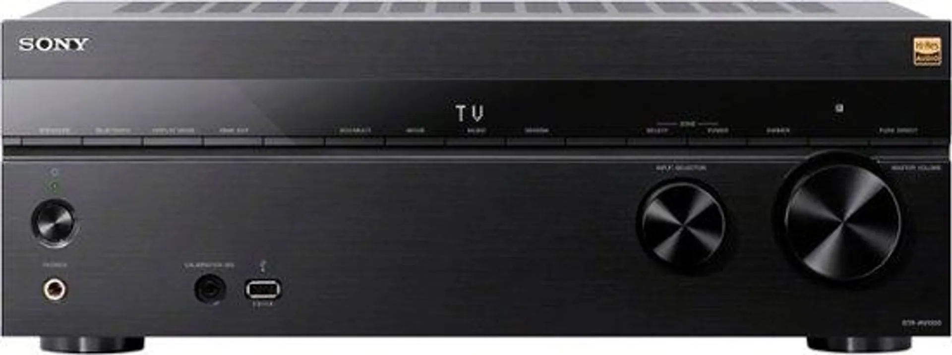 Sony - STR-AN1000 7.2 Channel Dolby Atmos & Dolby Vision 8K HDR Network A/V Receiver - Black