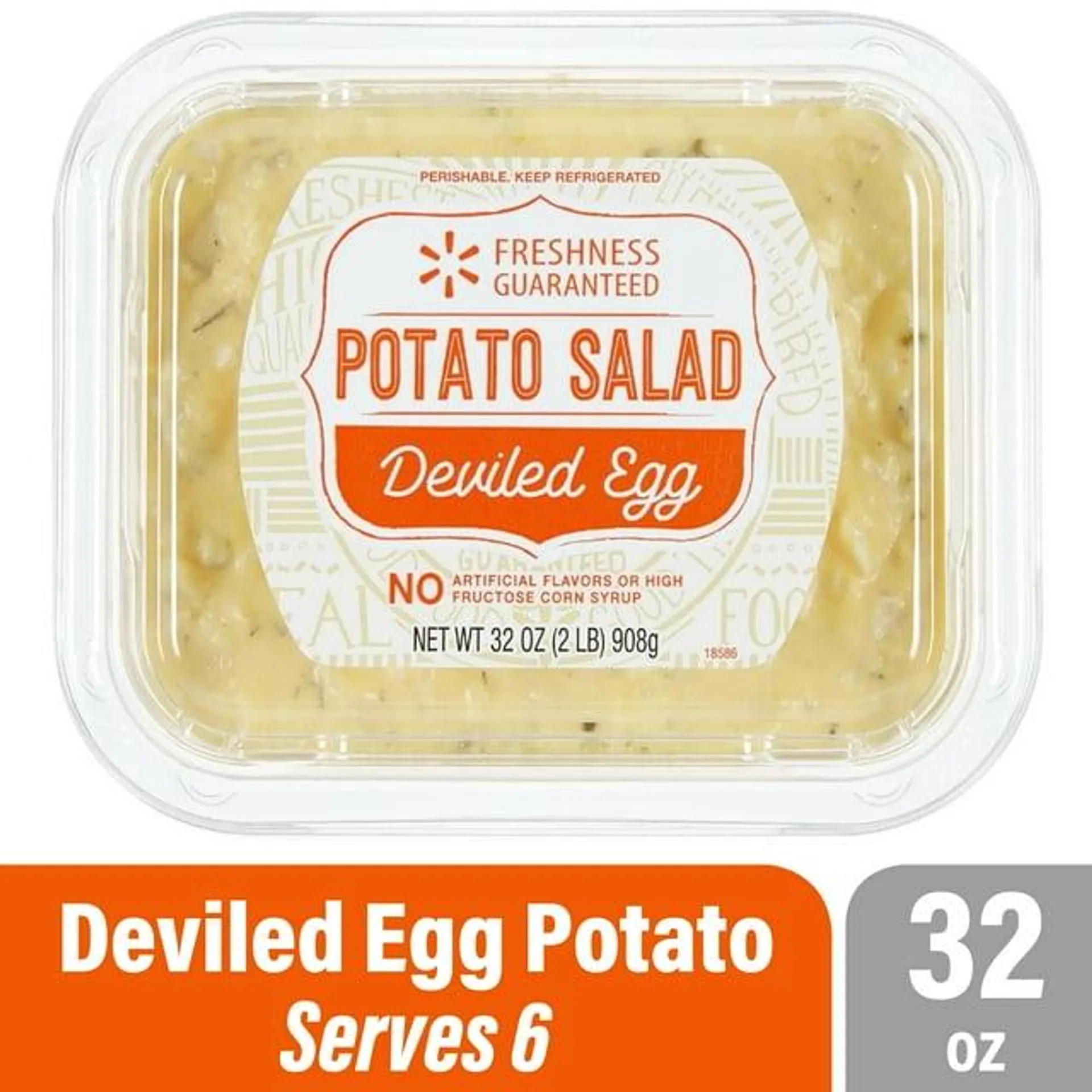 Freshness Guaranteed Premium Ready-to-Eat Deviled Egg Potato Salad Family Tub, 32 oz (Refrigerated)