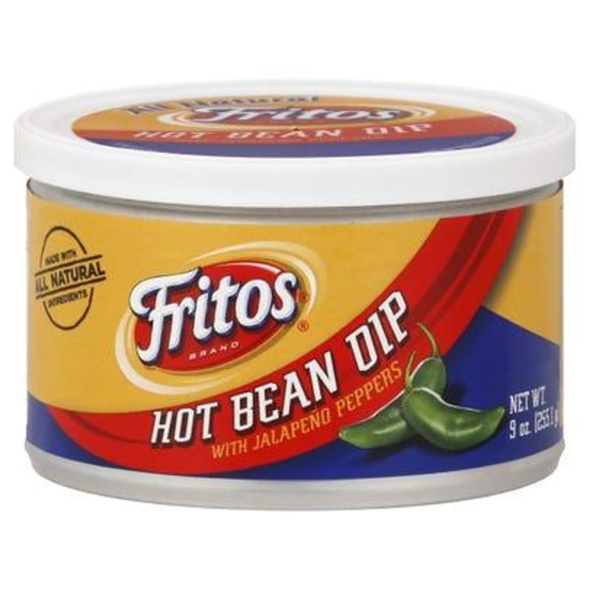 Fritos Hot Bean Dip, Jalapeno Peppers - 9 oz