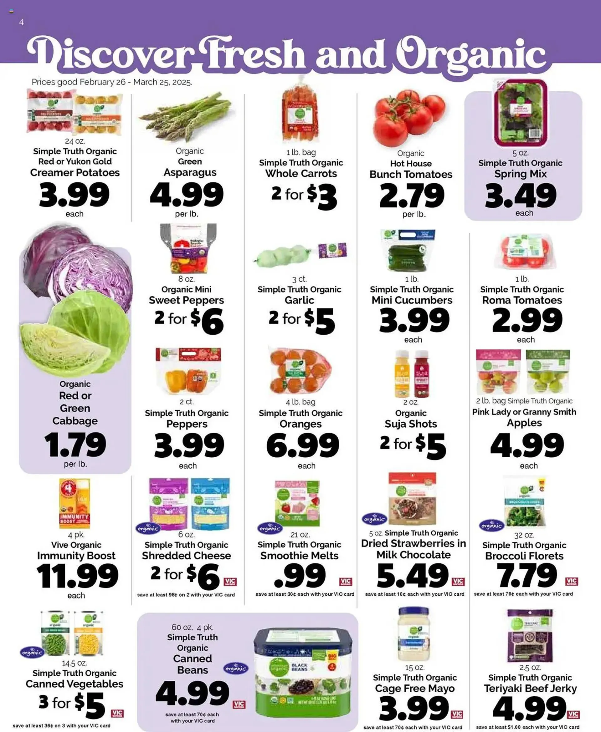 Catálogo de Harris Teeter Weekly Ad 26 de febrero al 25 de marzo 2025 - Página 4