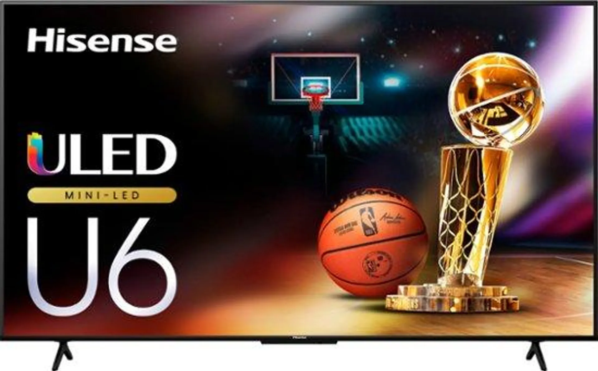 Hisense - 55" Class U6 Series Mini-LED 4K UHD QLED Google TV