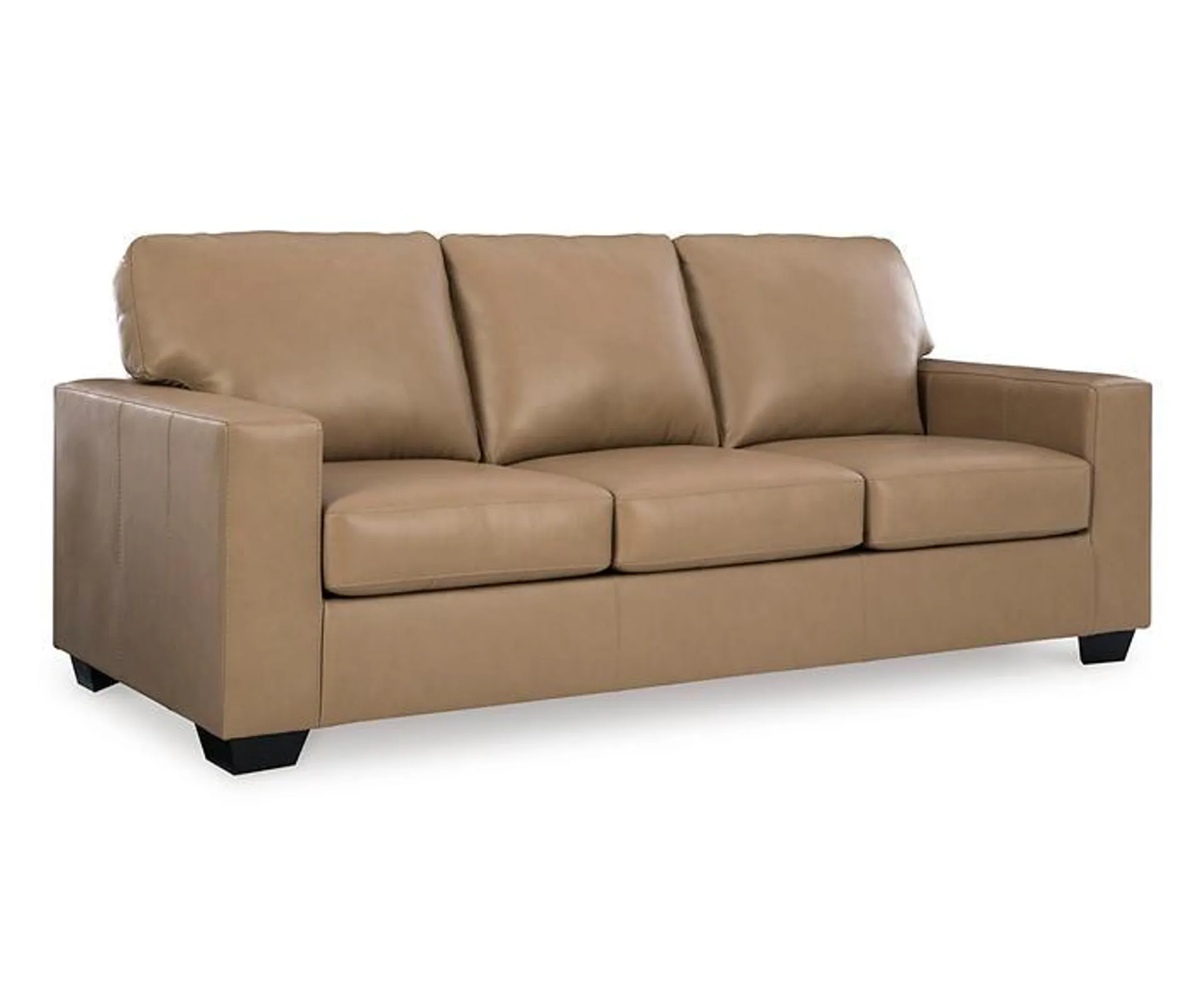 Kintaro Toffee Leather Sofa