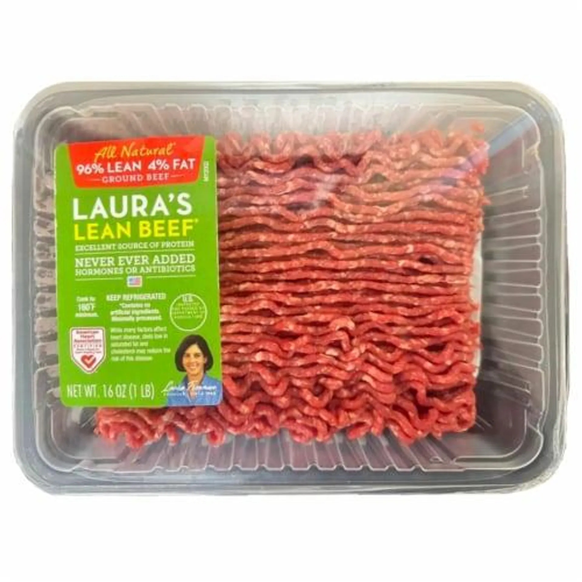 Laura's Lean Beef® All Natural Ground Beef 96/4