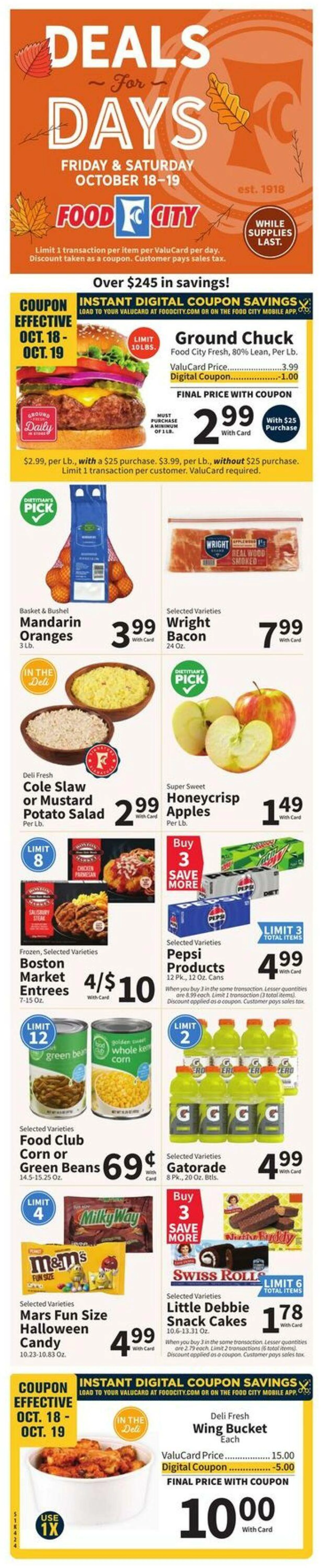 Food City Current weekly ad - 1