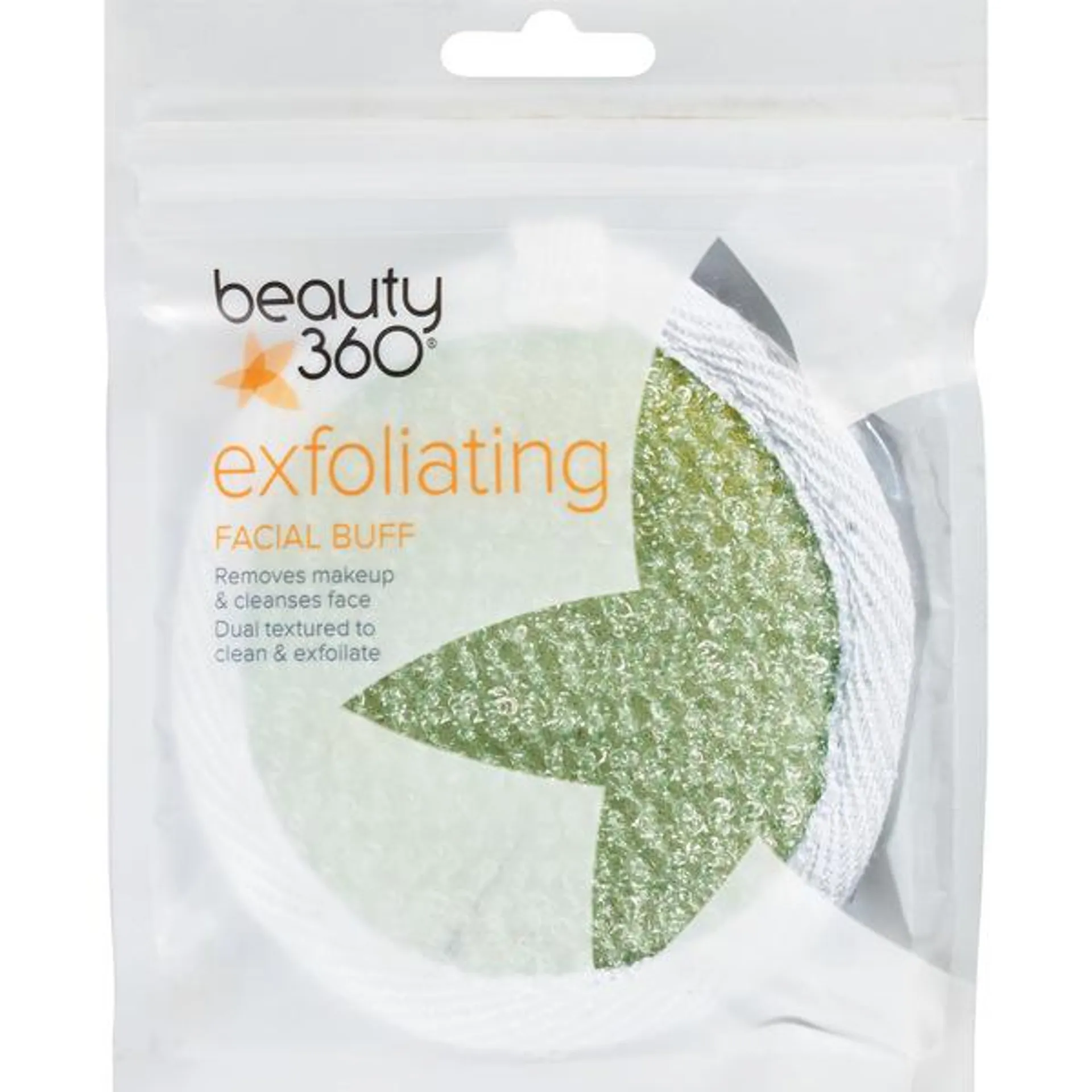 Beauty 360 - Almohadilla exfoliante facial, varios colores