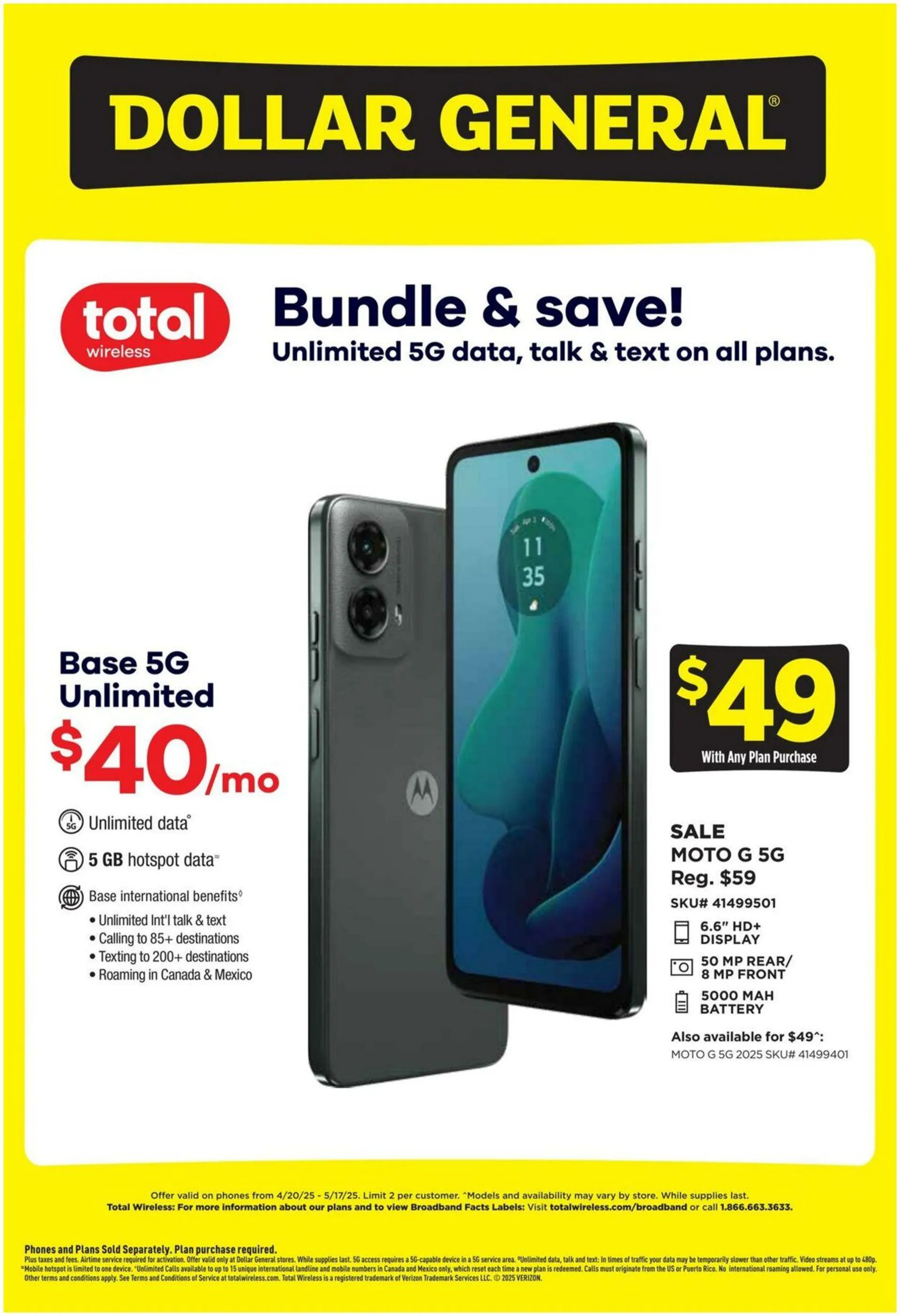 Dollar General Current weekly ad - 1