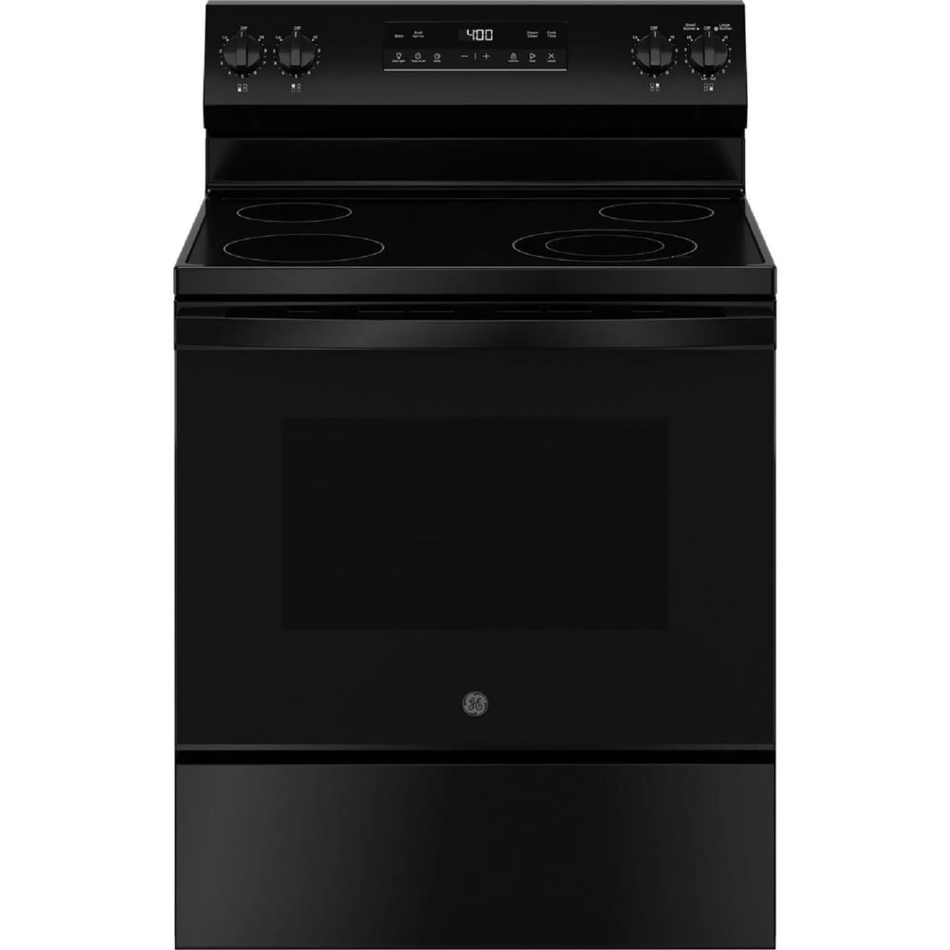 GE Appliances GRF400SVBB 30" Free-Standing Electric Range - Black