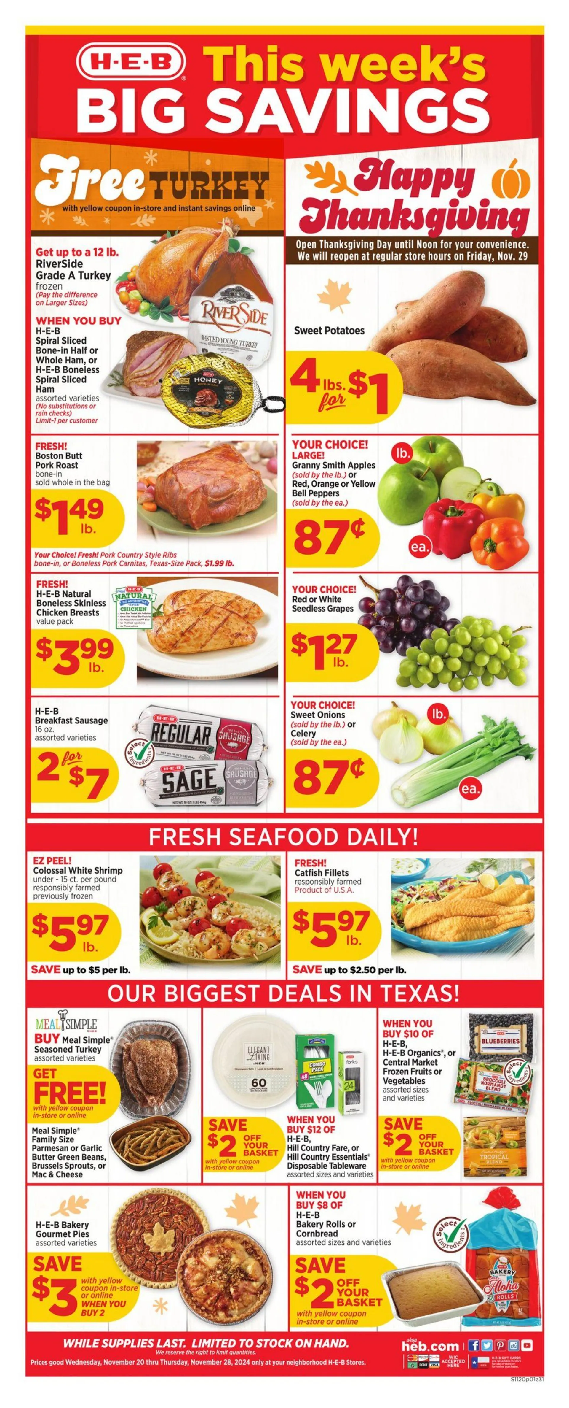 H-E-B Current weekly ad - 1