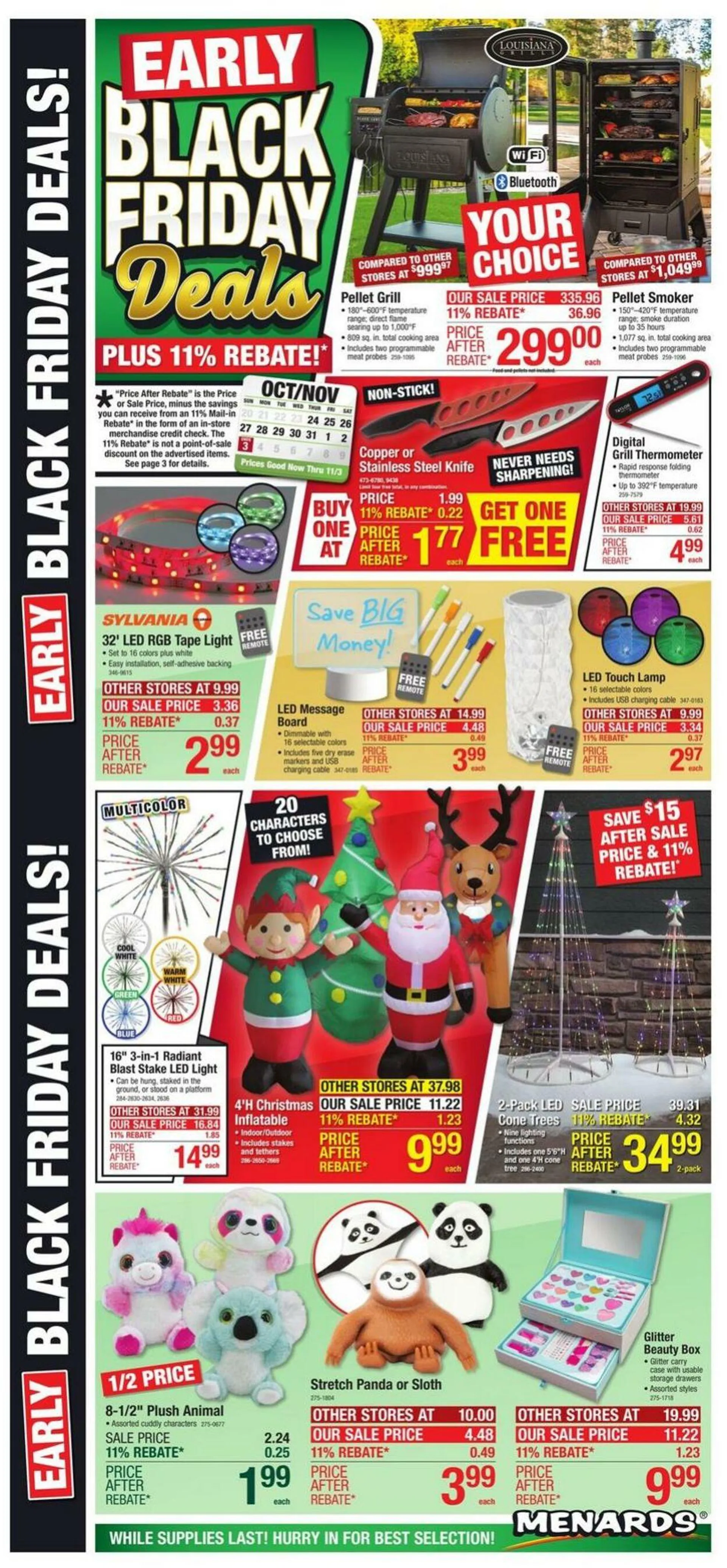 Catálogo de Menards Current weekly ad 23 de octubre al 3 de noviembre 2024 - Página 1