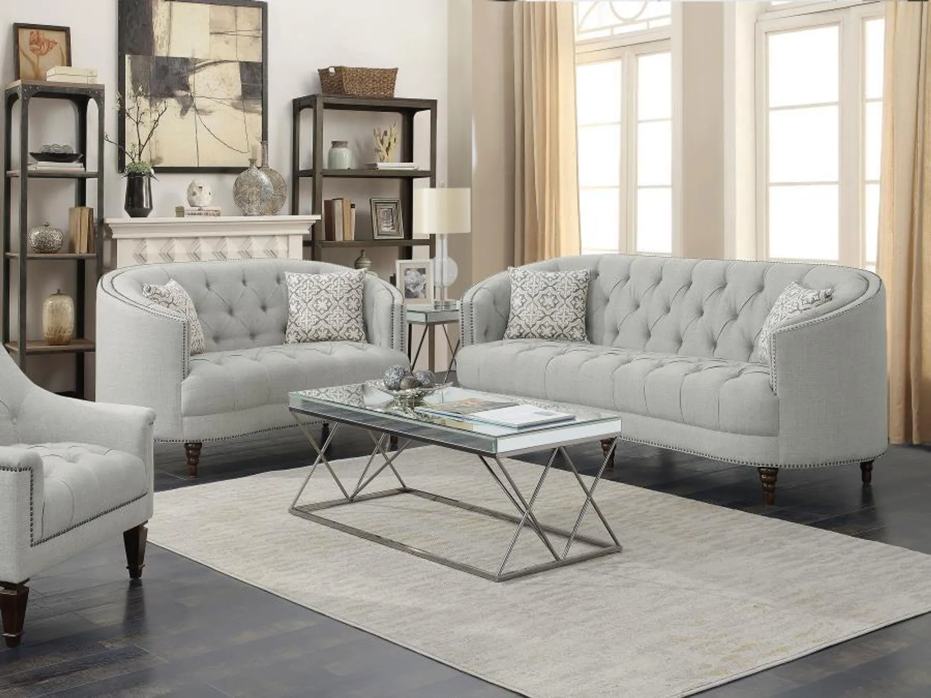 2 PCS Avonlea Sofa and Loveseat 505641-S2