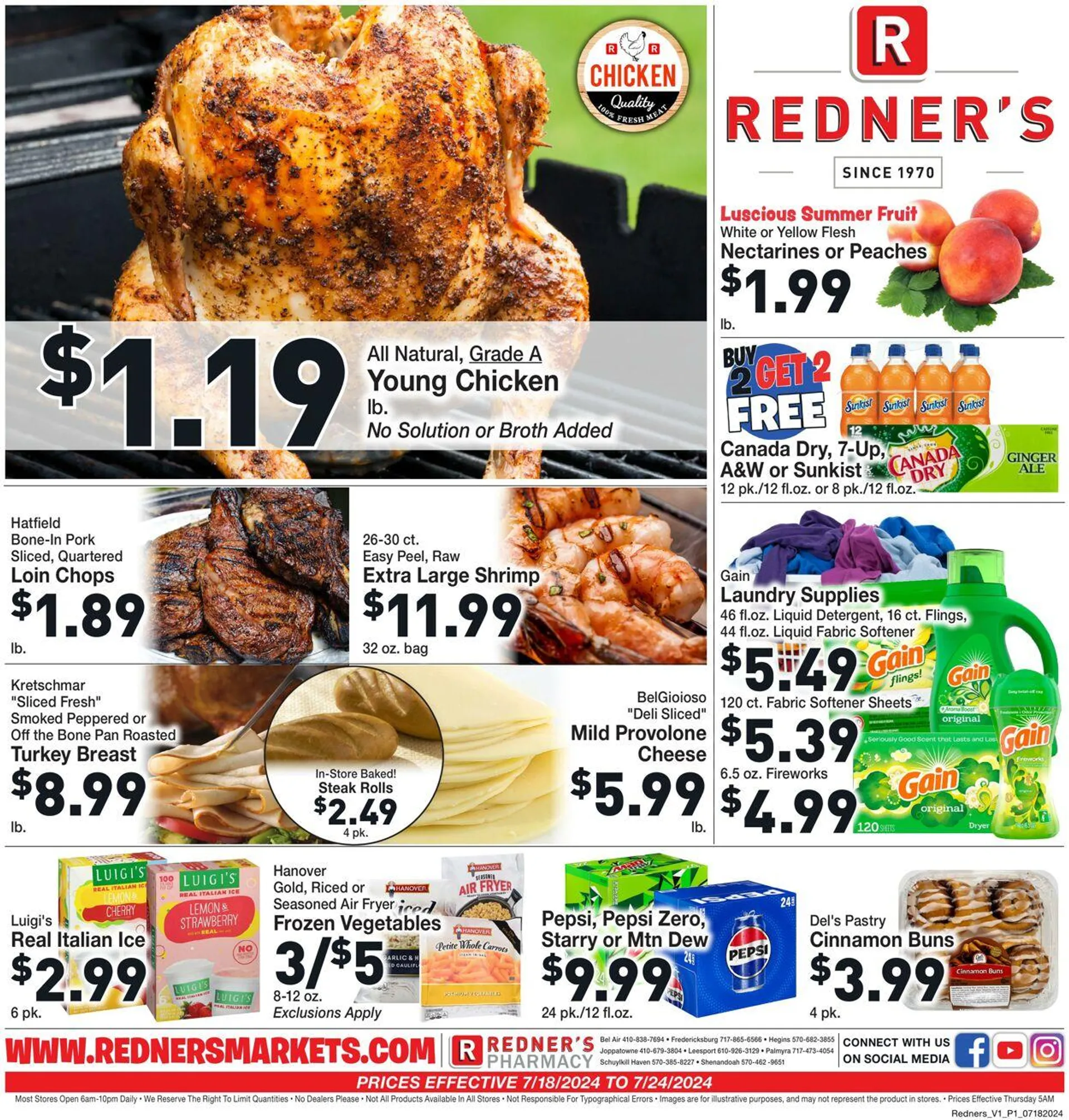 Redner’s Warehouse Market Current weekly ad - 1